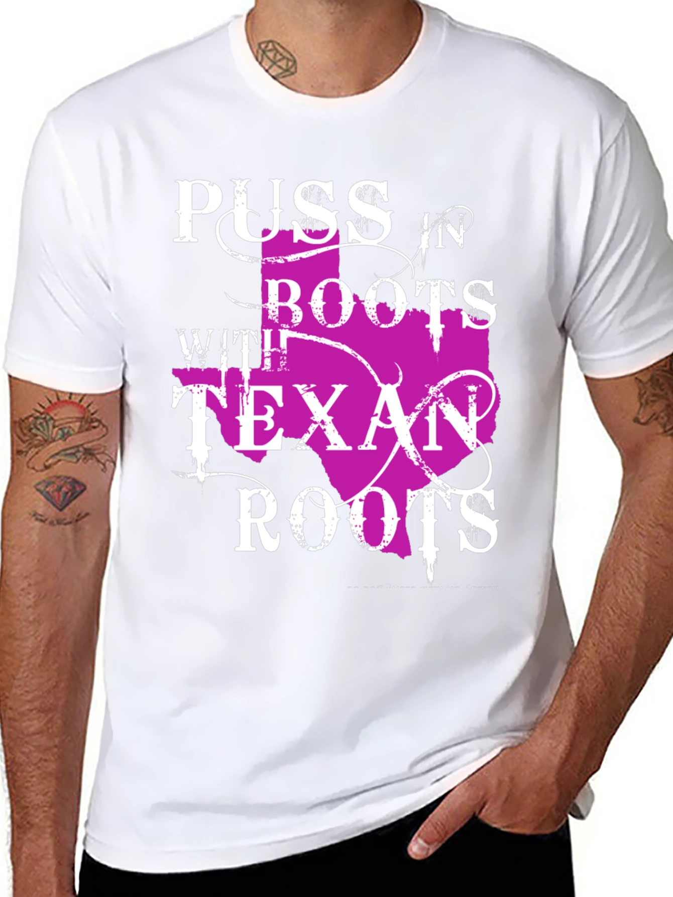 Puss In Boots Texan Roots T-Shirt
