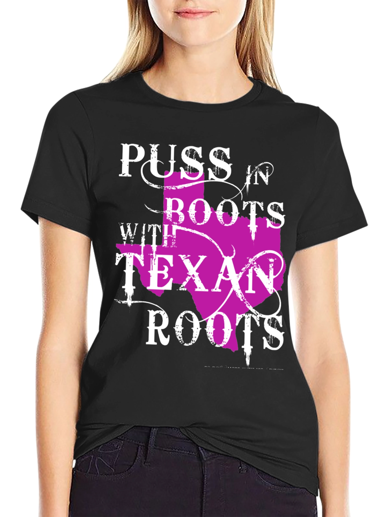 Puss In Boots Texan Roots T-Shirt