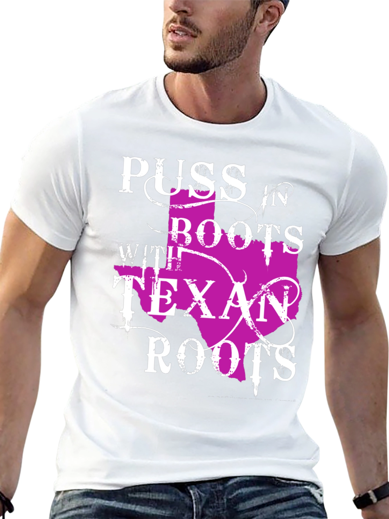 Puss In Boots Texan Roots T-Shirt