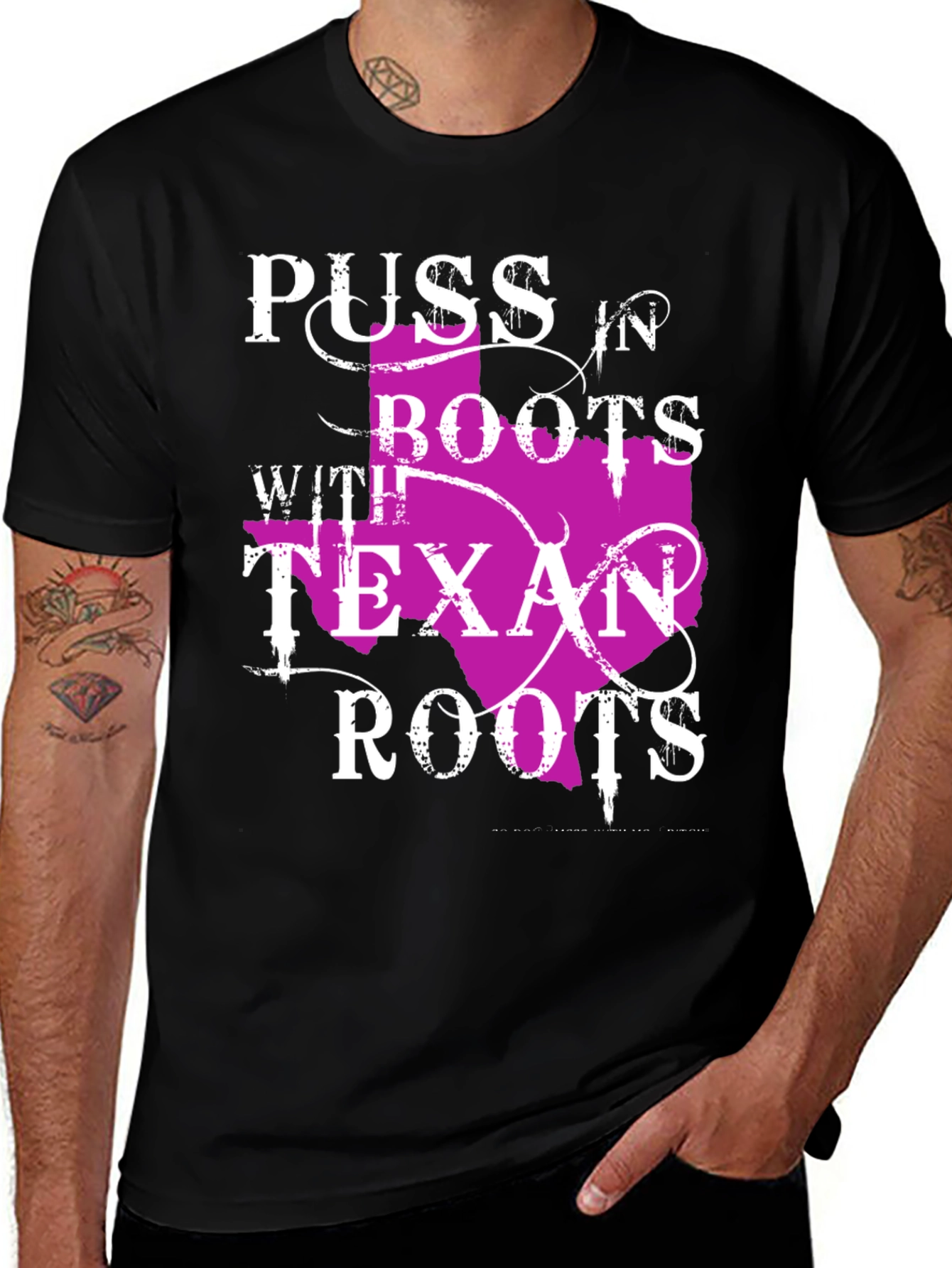 Puss In Boots Texan Roots T-Shirt