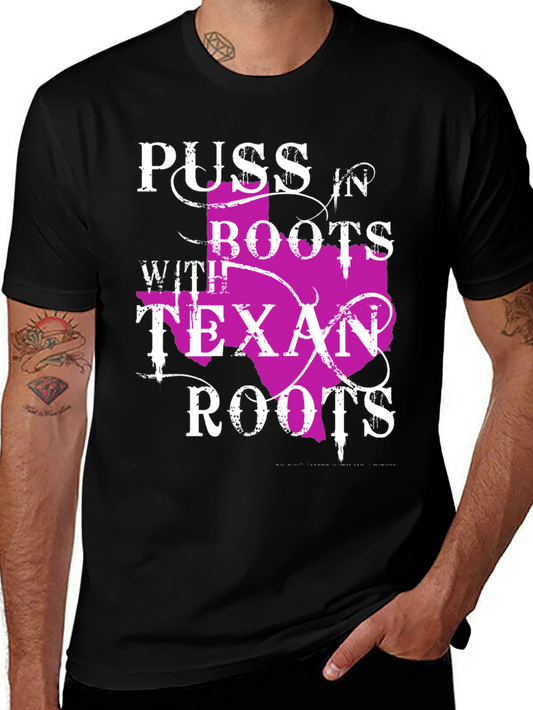 Puss In Boots Texan Roots T-Shirt