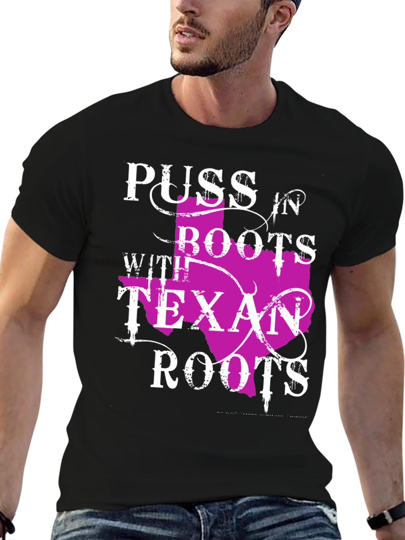 Puss In Boots Texan Roots T-Shirt