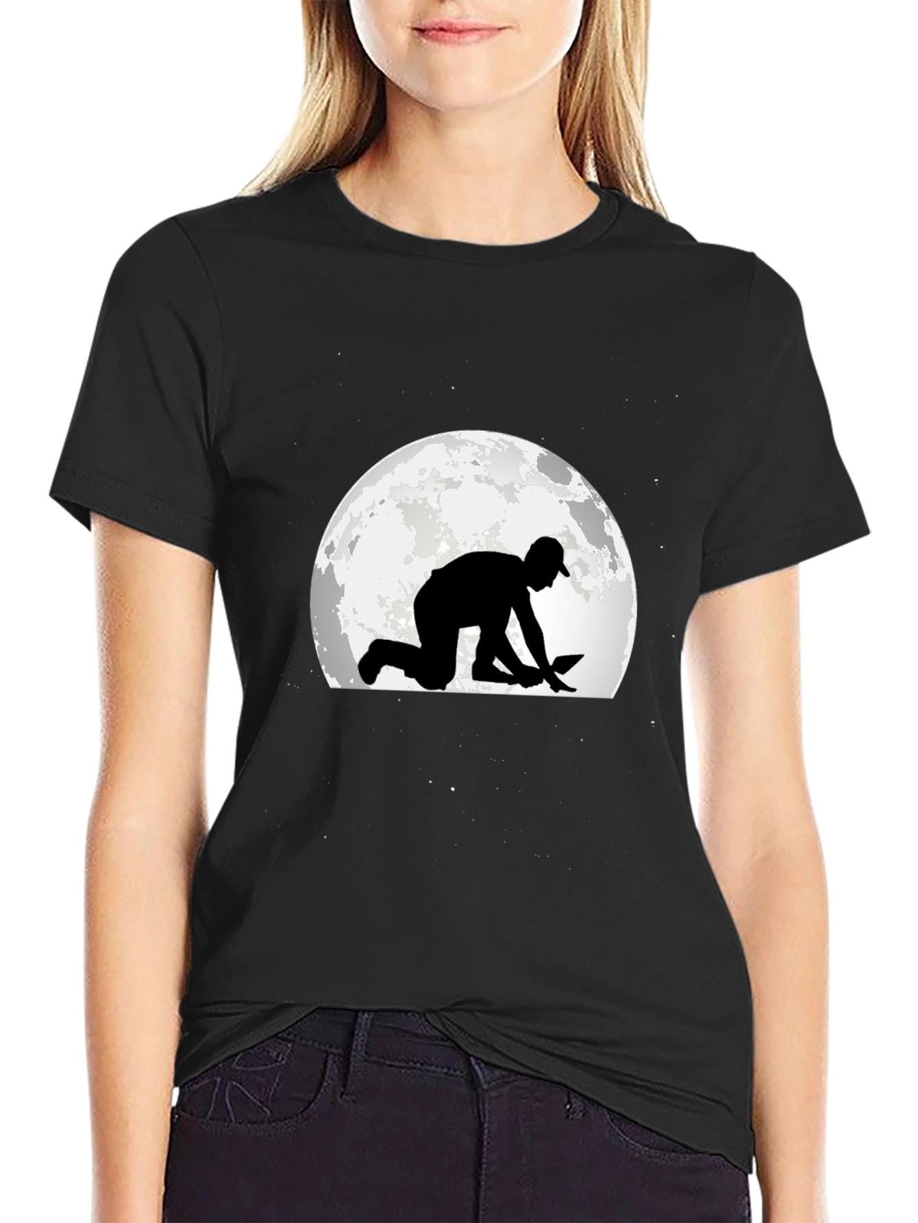 Gardener on the Moon T-Shirt
