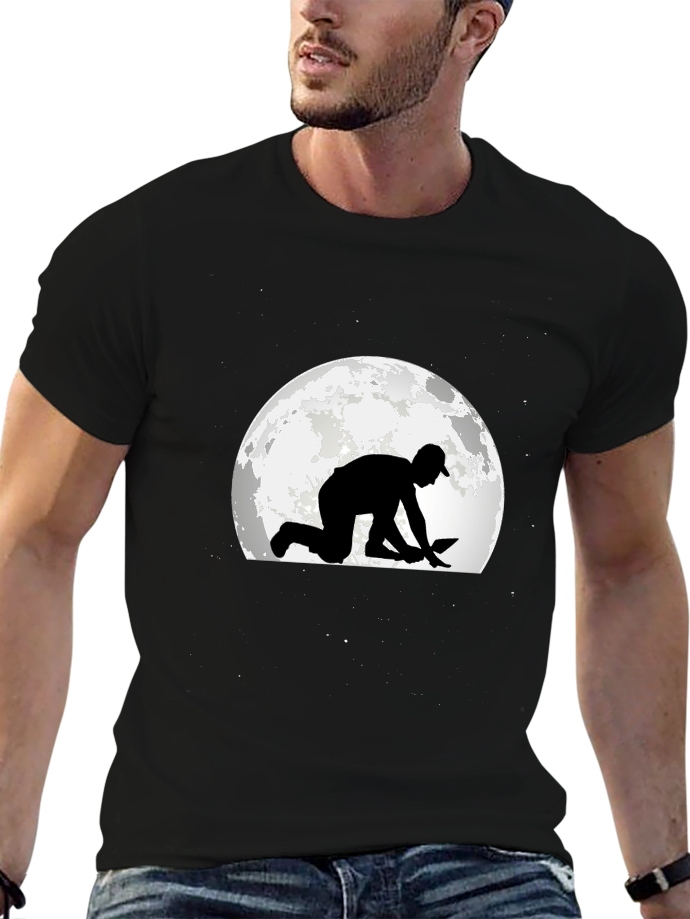 Gardener on the Moon T-Shirt