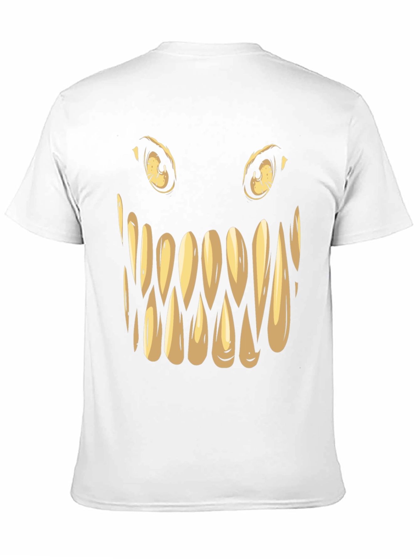 Monster Face Graphic Tee - Spooky Halloween Shirt