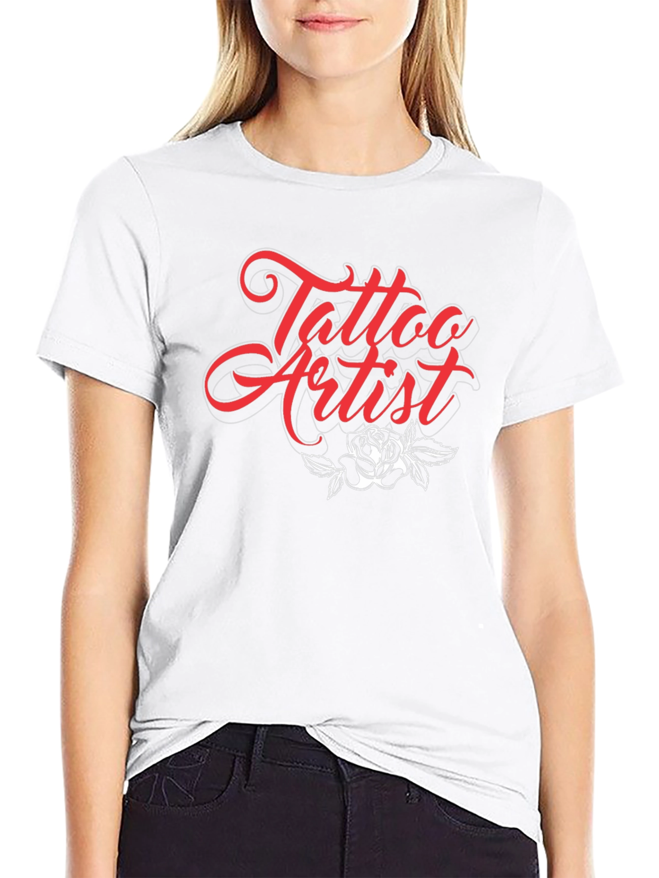 Tattoo Artist Graphic T-Shirt - Black Cotton Tee