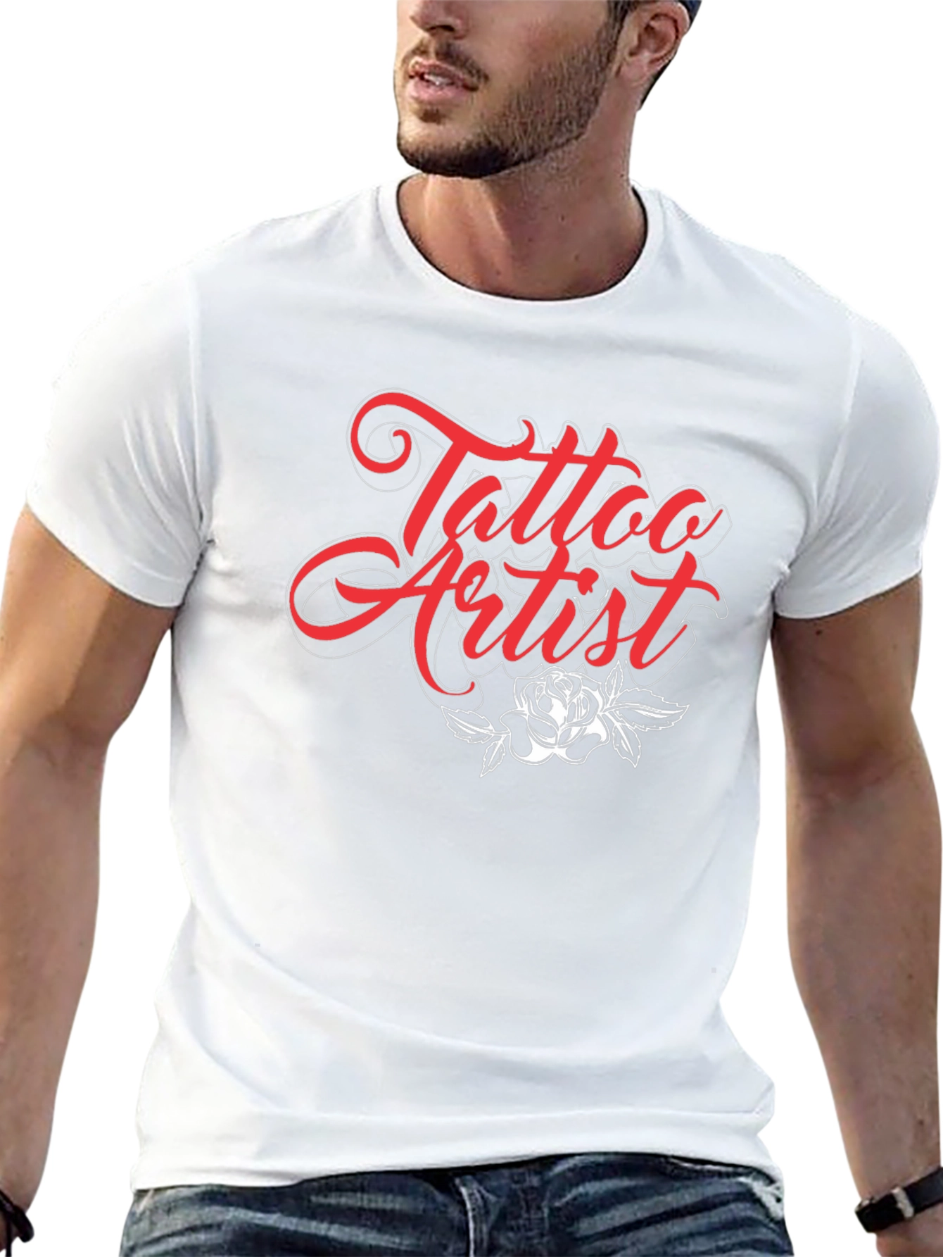 Tattoo Artist Graphic T-Shirt - Black Cotton Tee