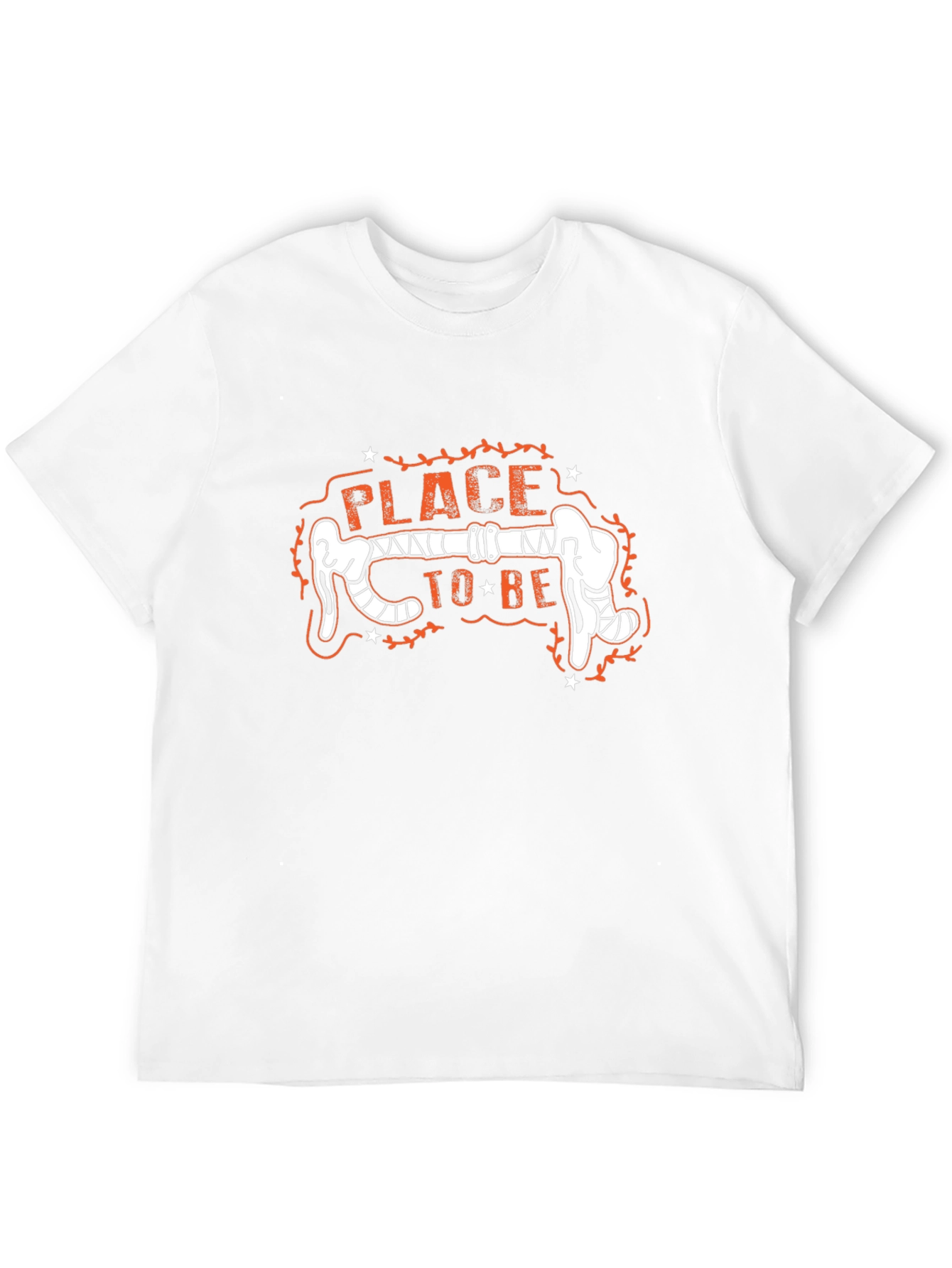 Cycling Handlebar Graphic Tee - Place To Be