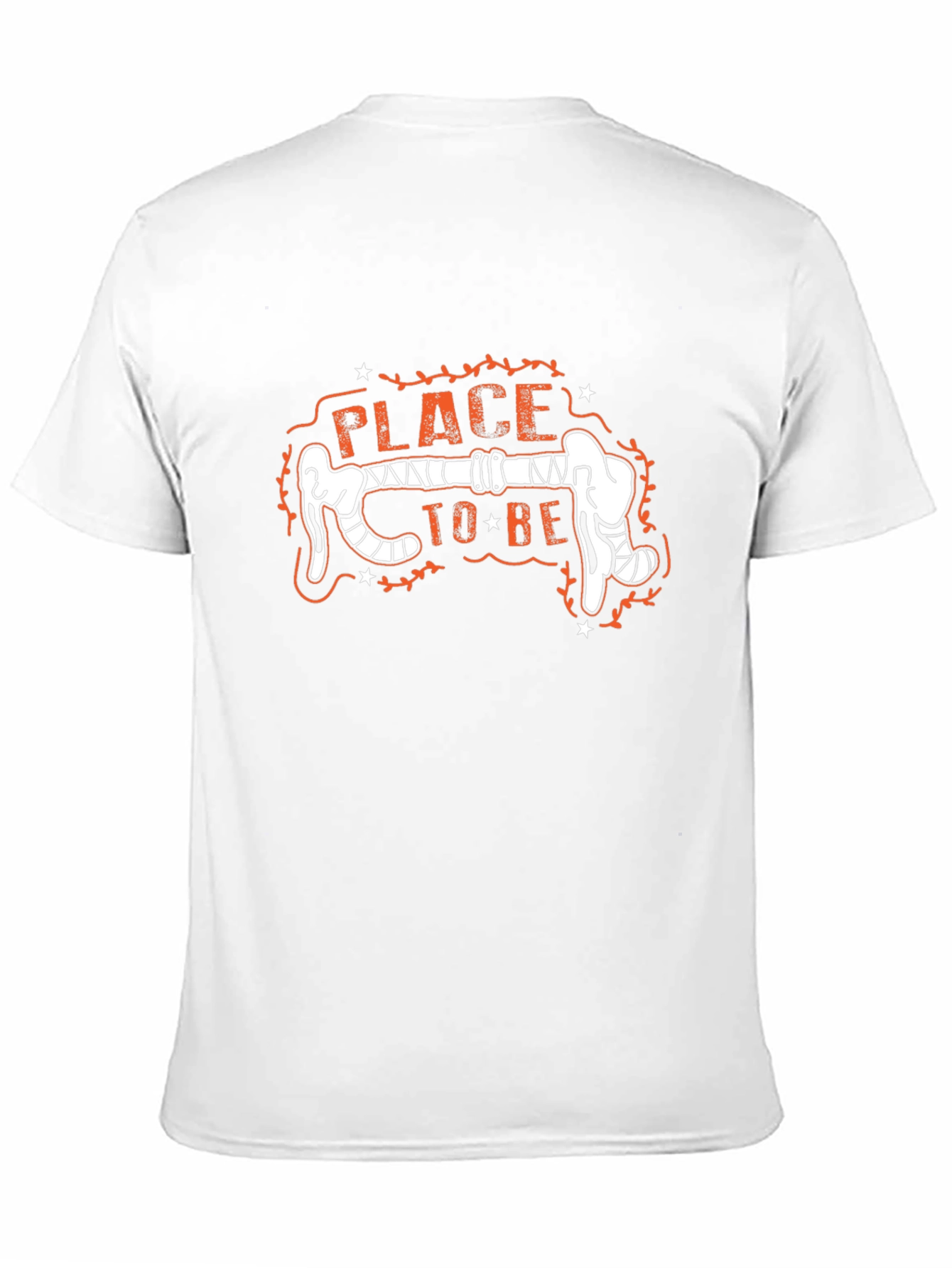 Cycling Handlebar Graphic Tee - Place To Be
