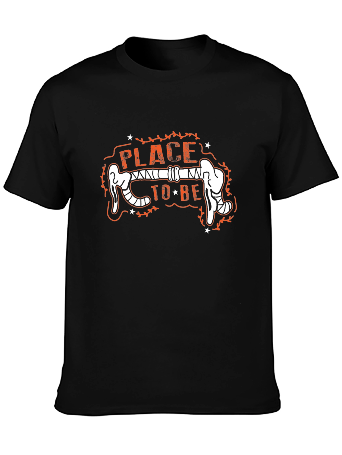 Cycling Handlebar Graphic Tee - Place To Be