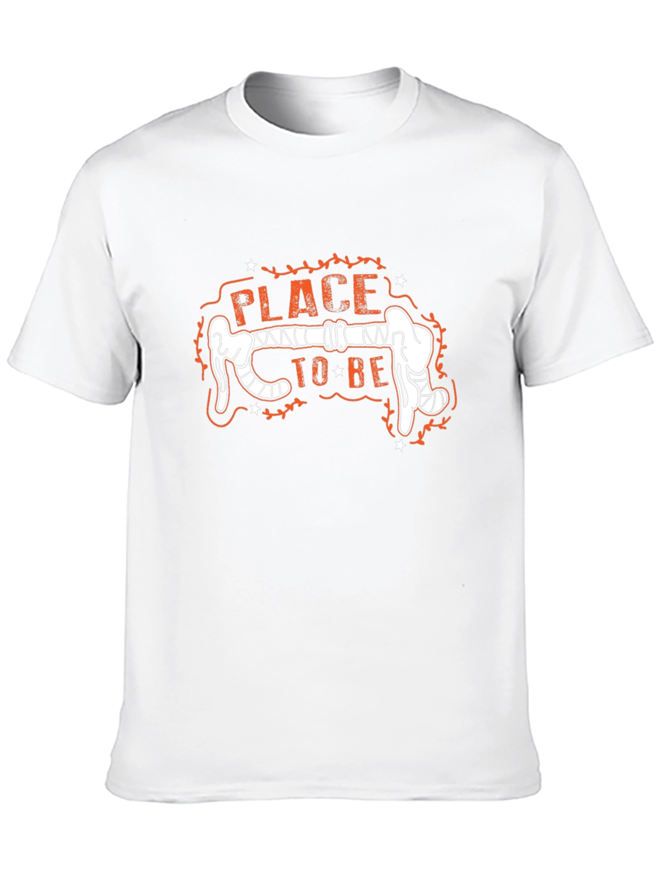 Cycling Handlebar Graphic Tee - Place To Be