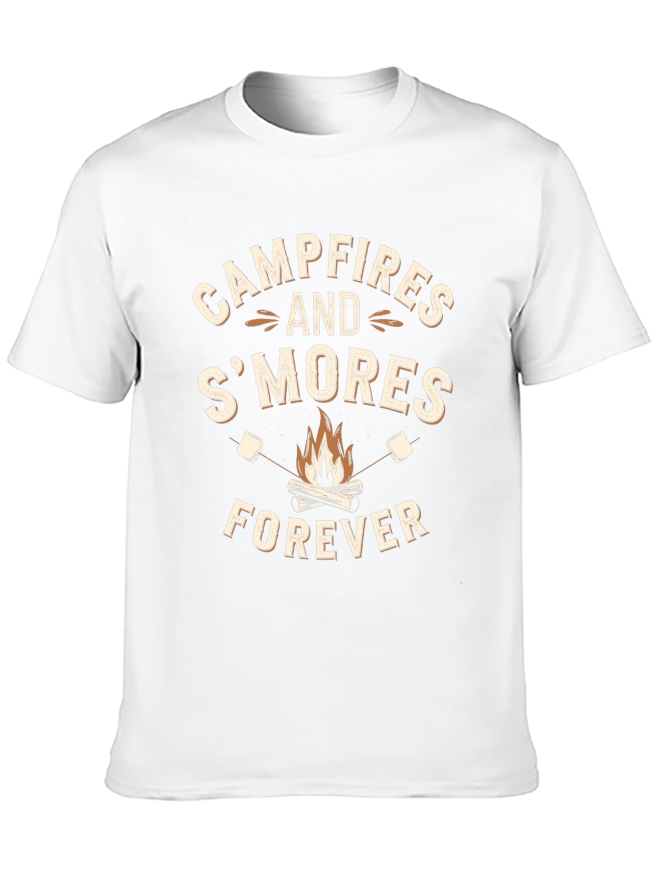 Campfires and Smores Forever Graphic Tee