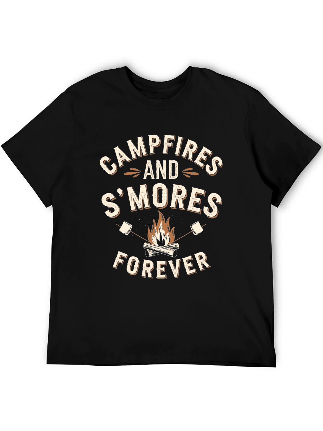 Campfires and Smores Forever Graphic Tee