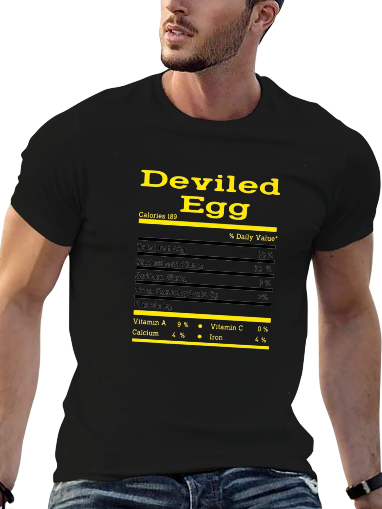 Deviled Egg Nutrition Facts T-Shirt