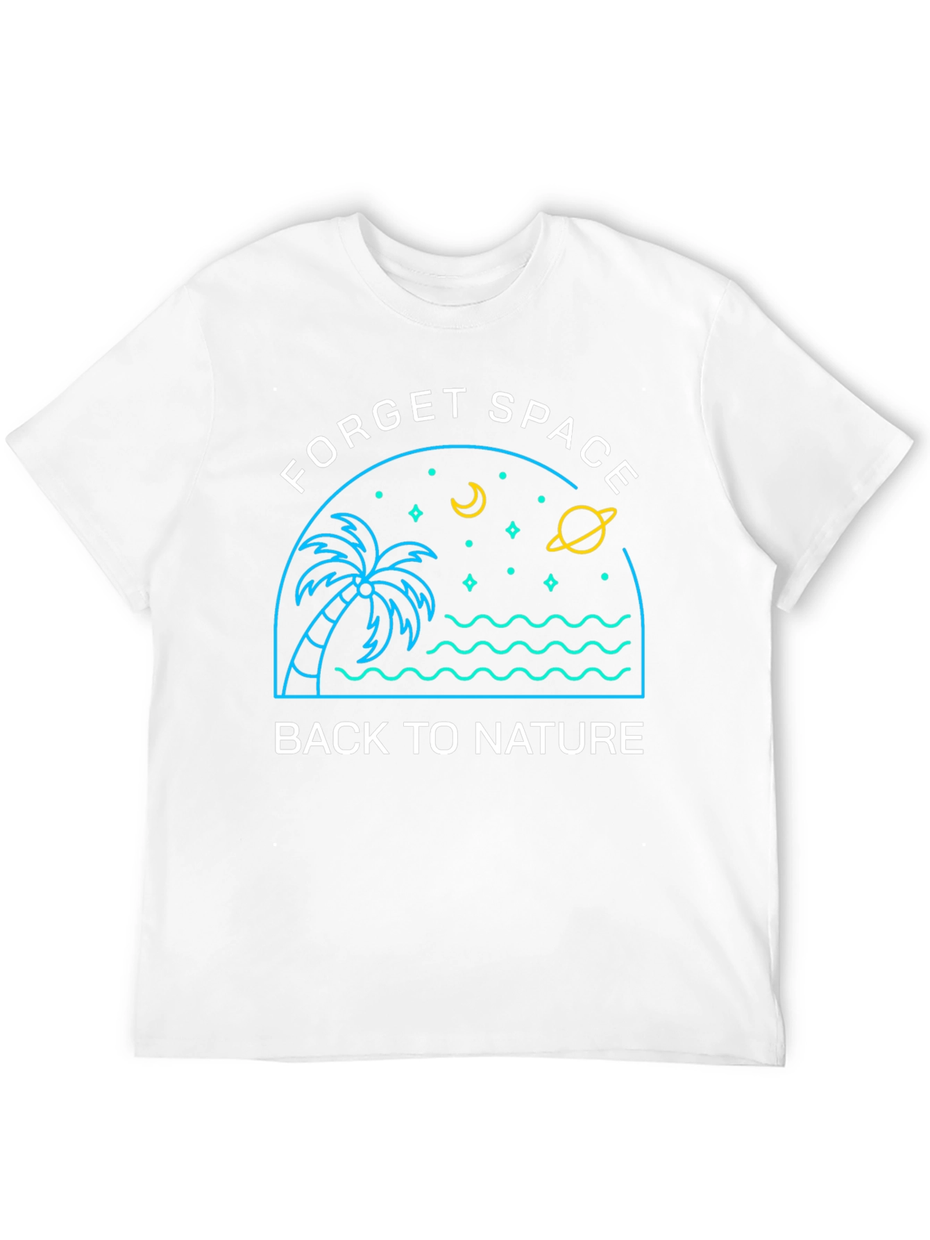 Forget Space Back to Nature Graphic Tee