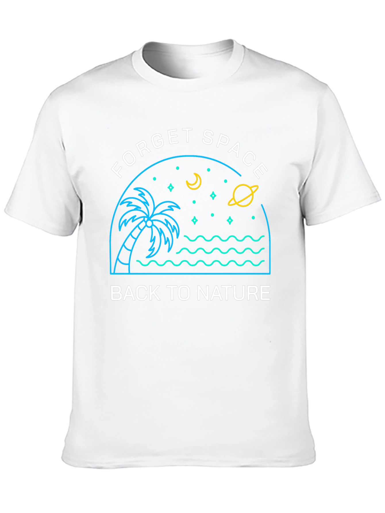 Forget Space Back to Nature Graphic Tee