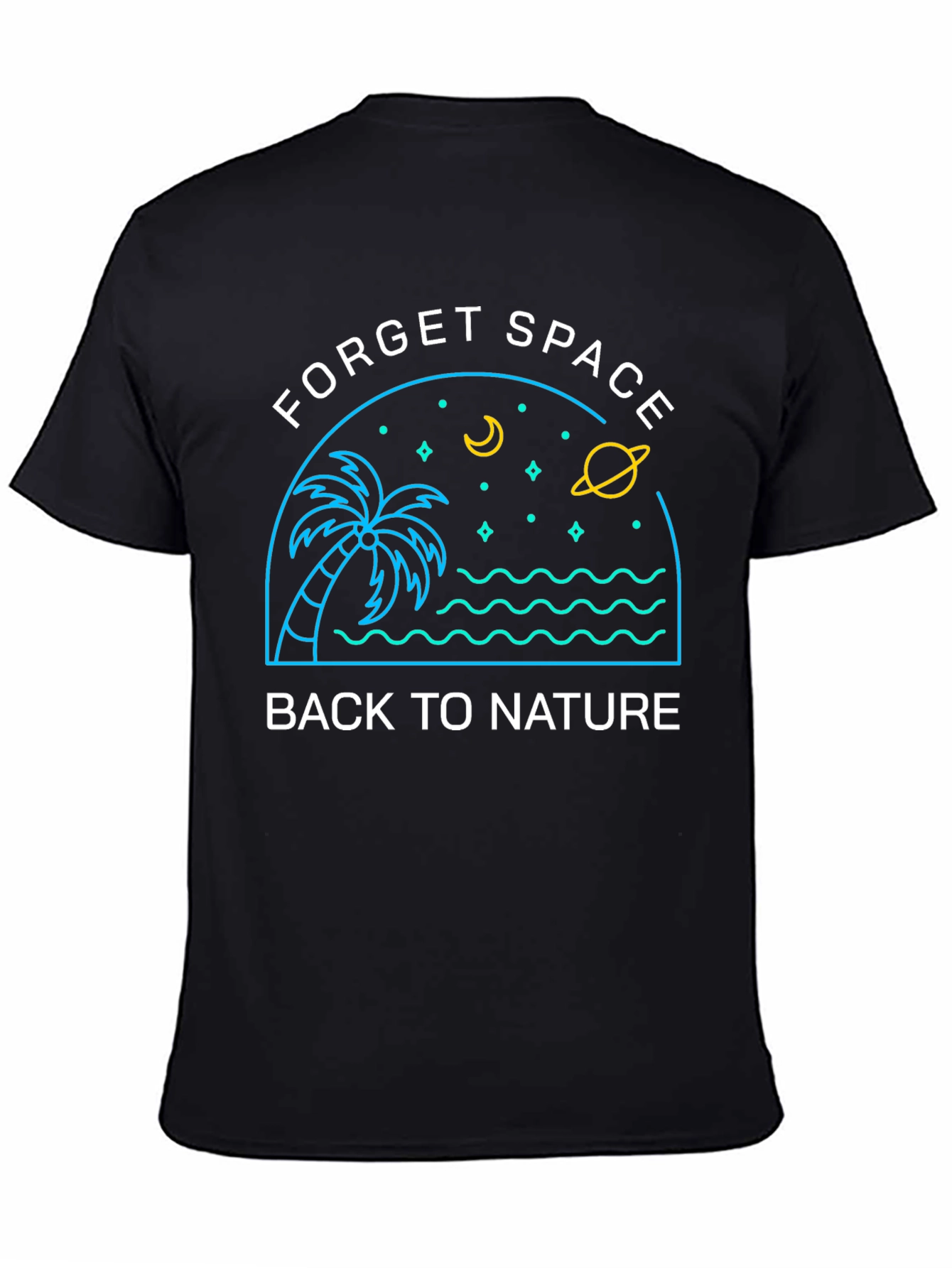Forget Space Back to Nature Graphic Tee