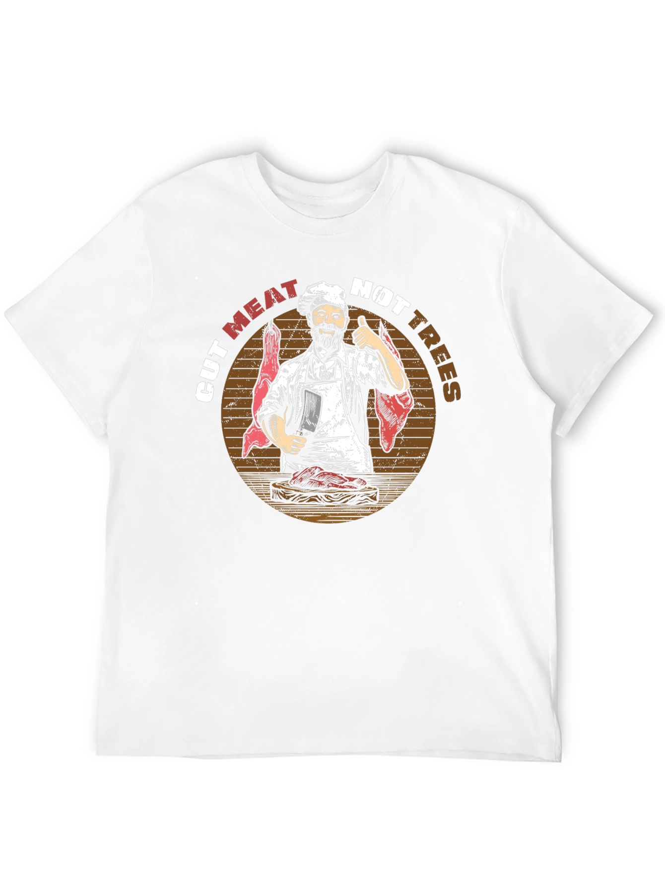 Cut Meat Not Trees Graphic Tee