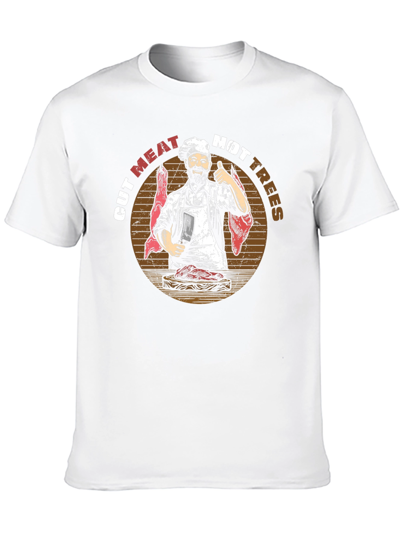 Cut Meat Not Trees Graphic Tee