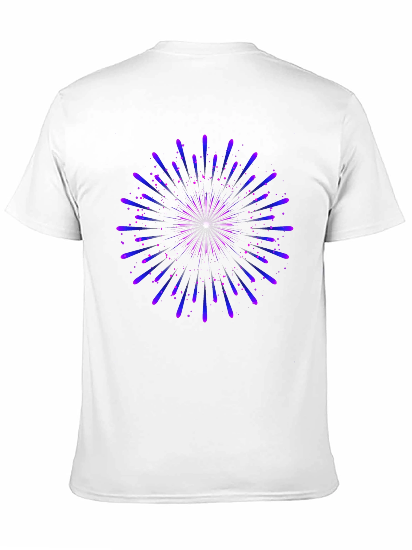 Cosmic Burst Graphic Tee - Black