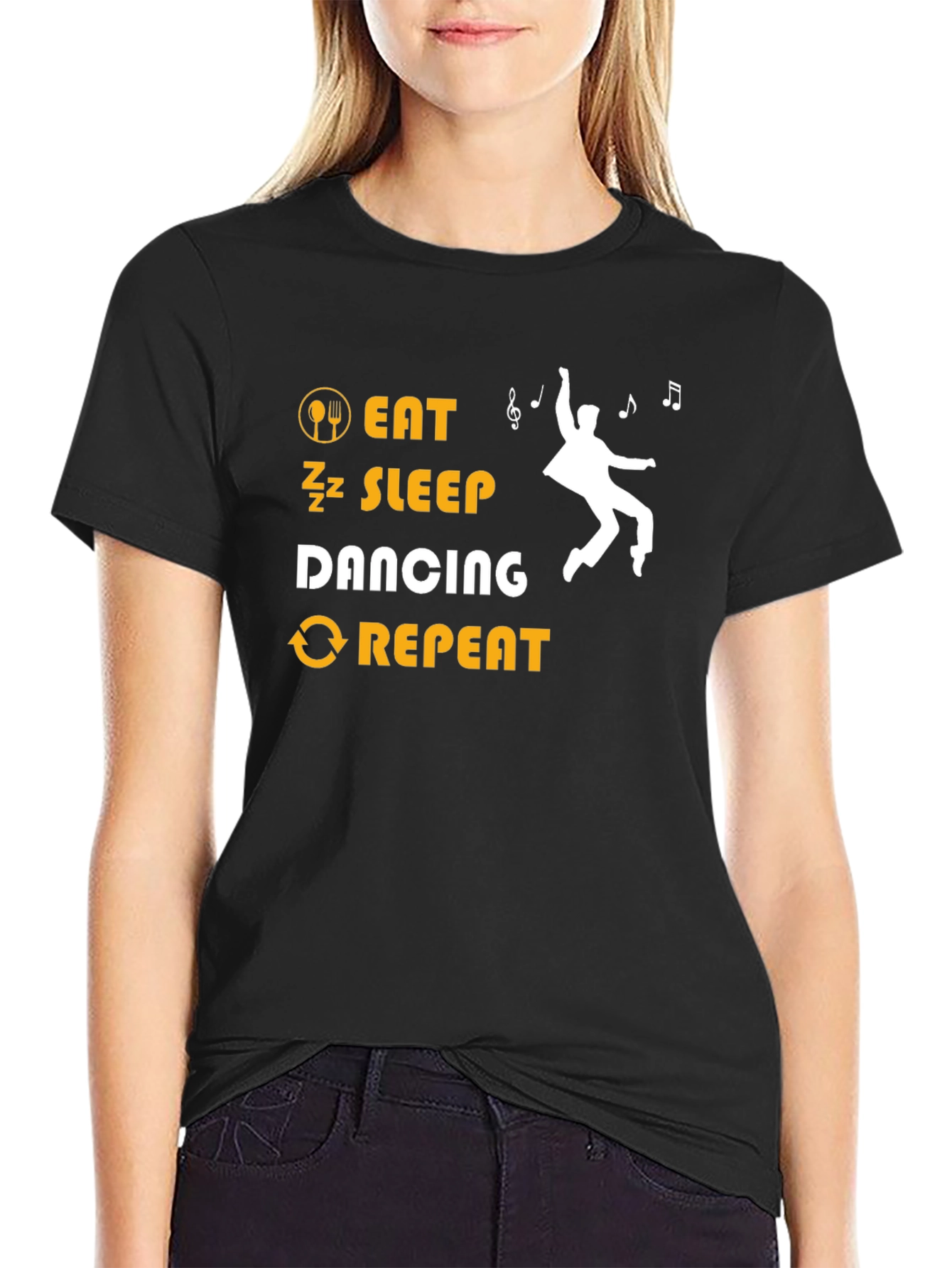 Eat Sleep Dancing Repeat T-Shirt