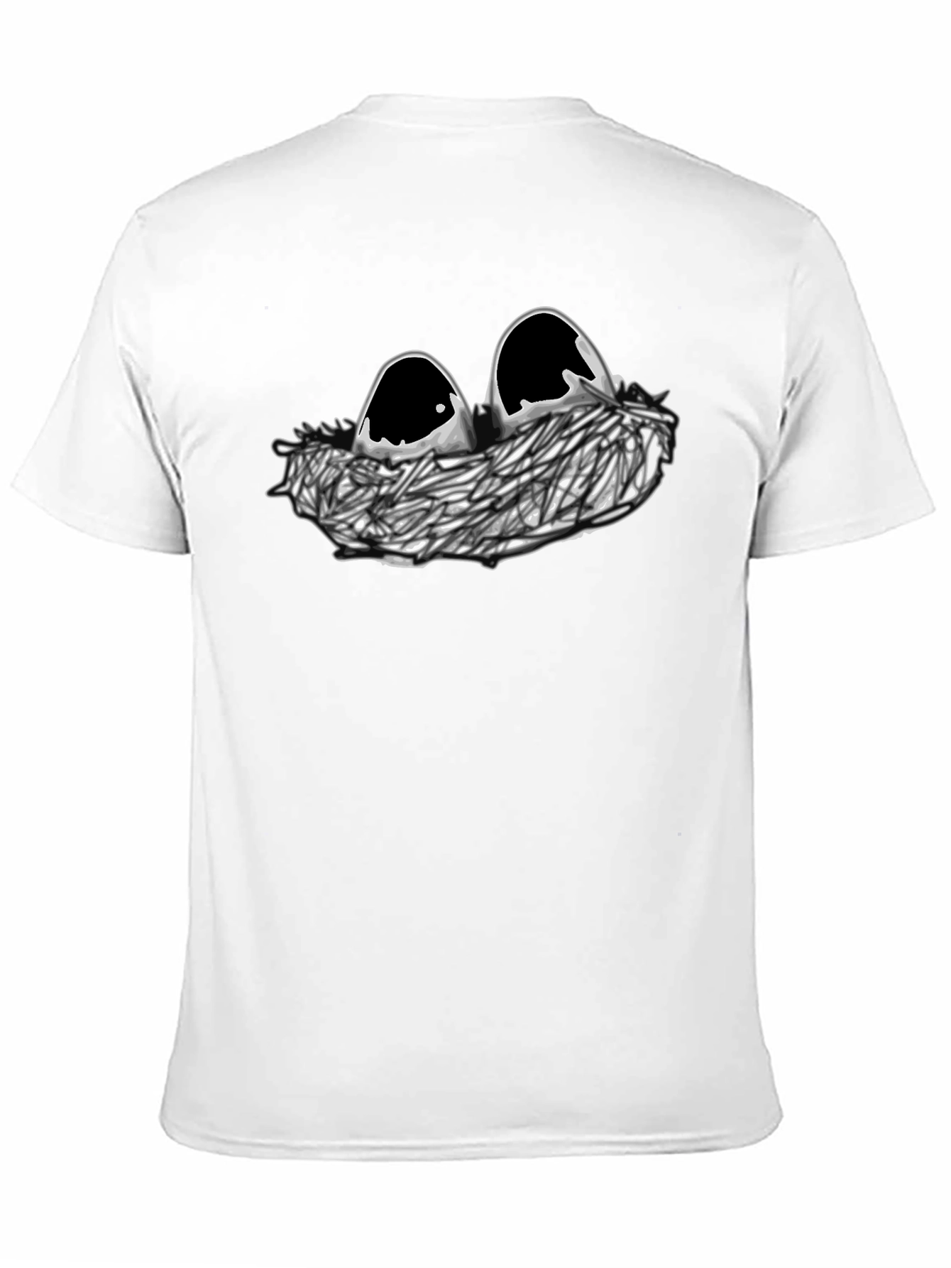 Nest Egg Graphic Tee - Black