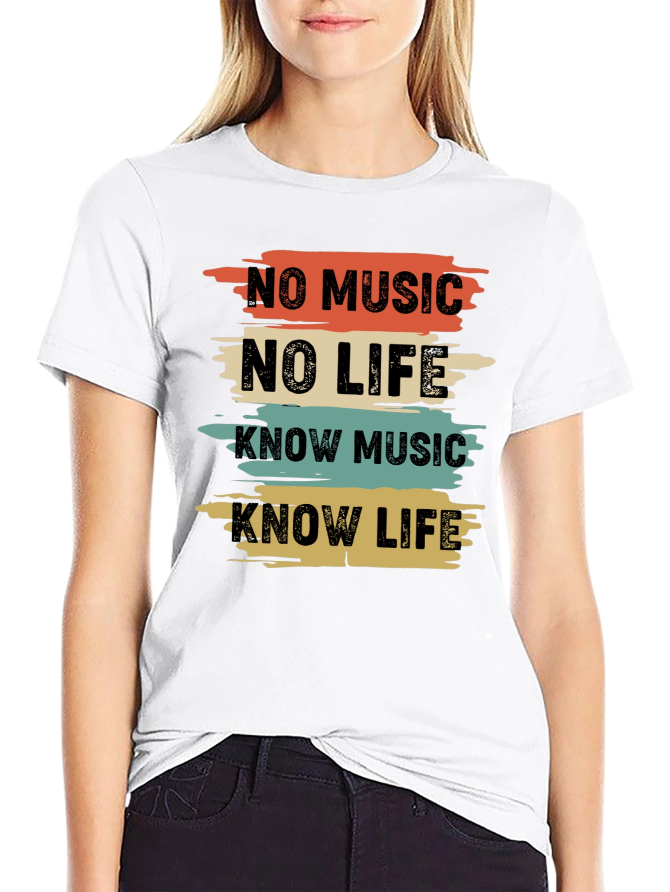 No Music No Life Graphic Tee