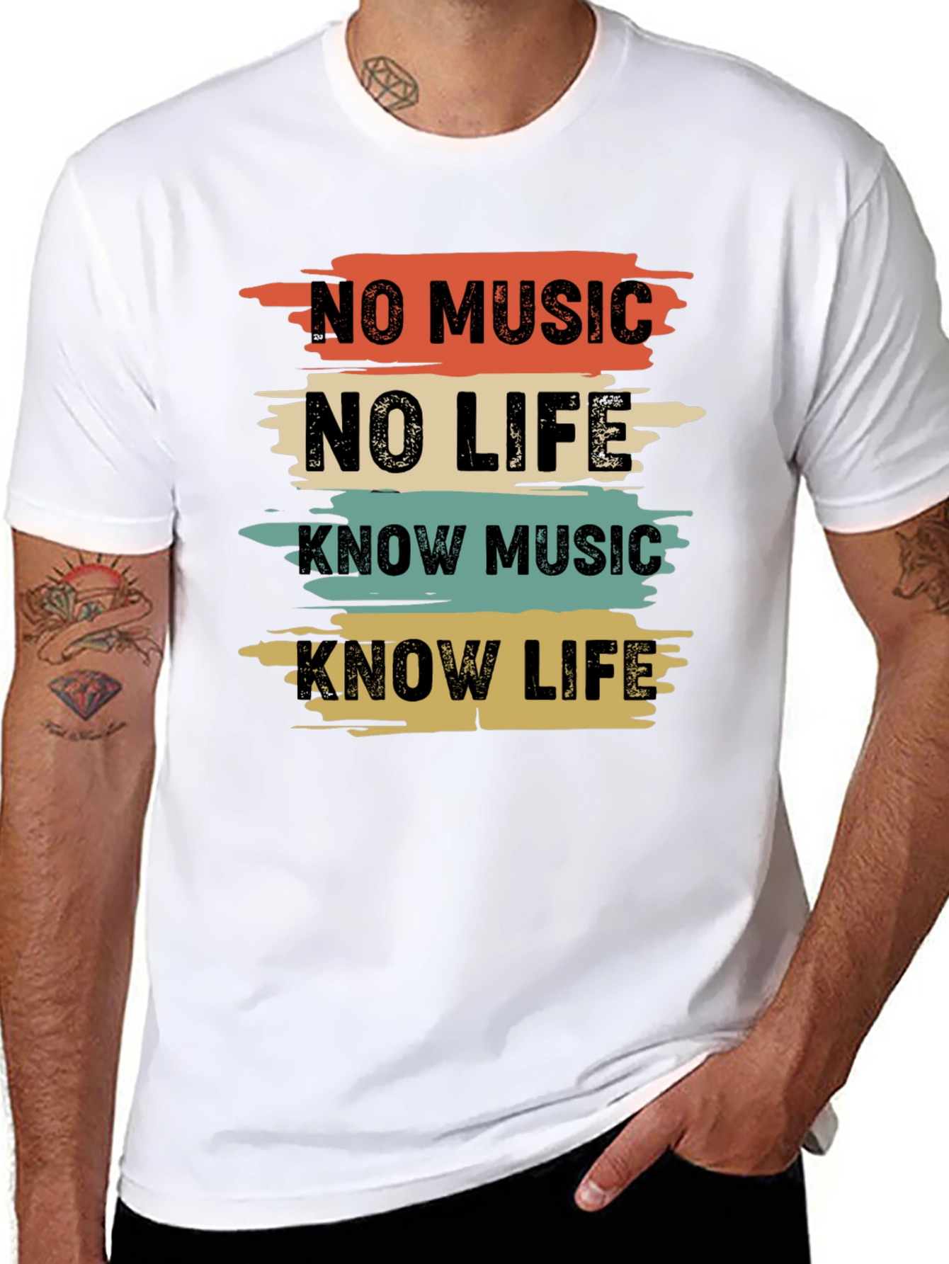 No Music No Life Graphic Tee