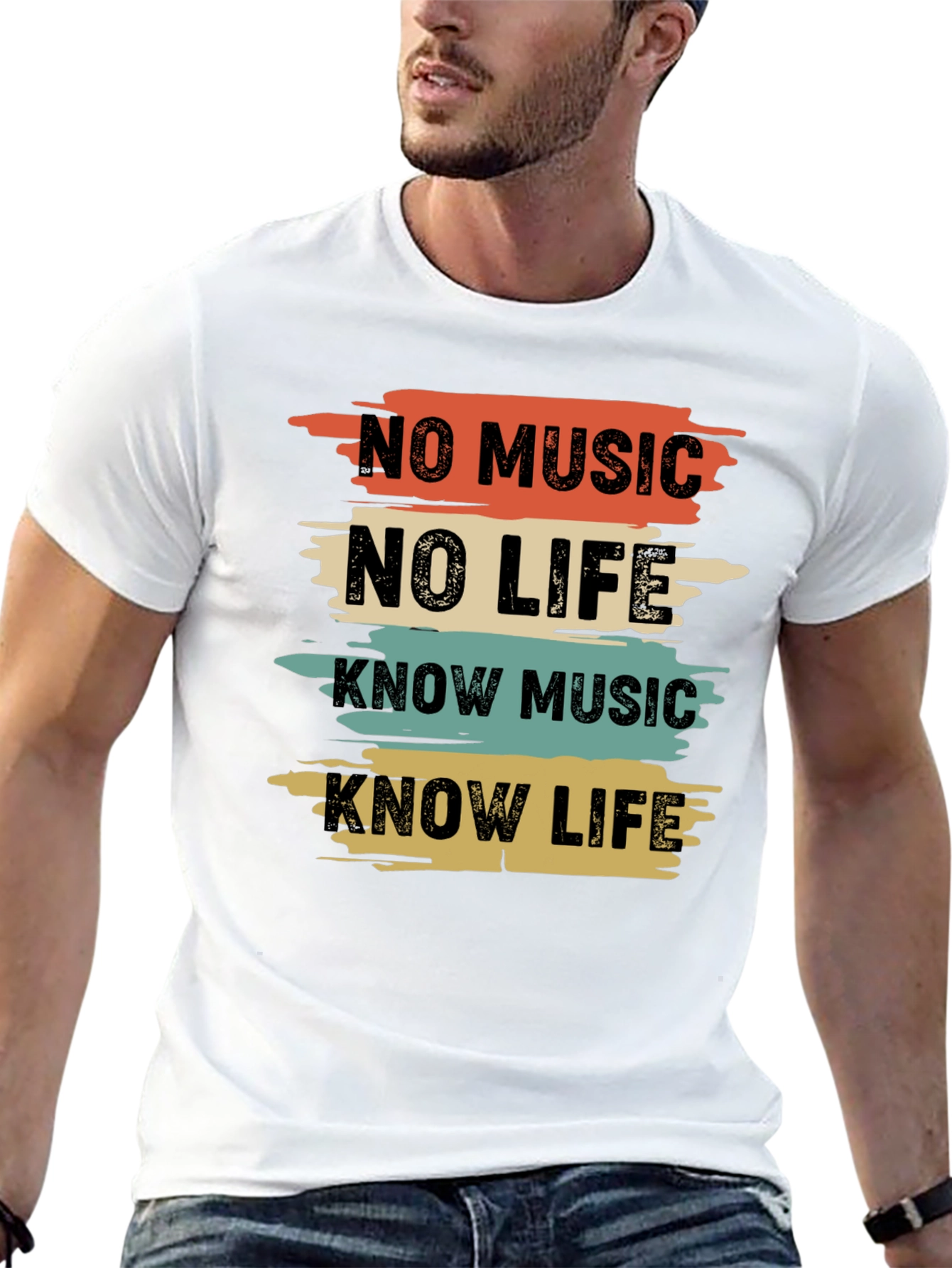No Music No Life Graphic Tee