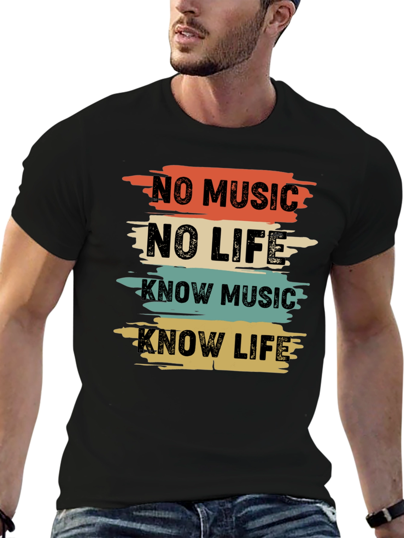 No Music No Life Graphic Tee