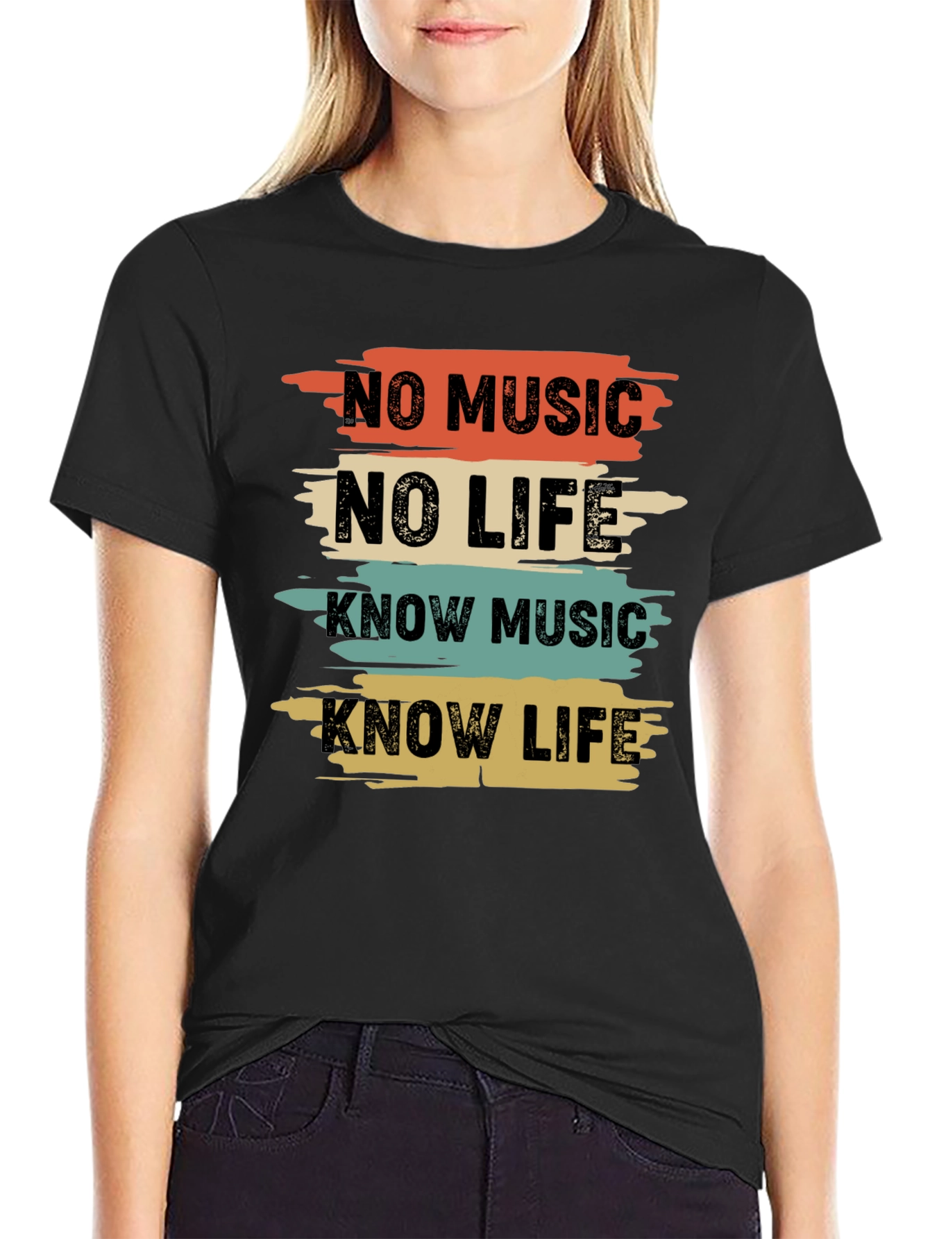 No Music No Life Graphic Tee