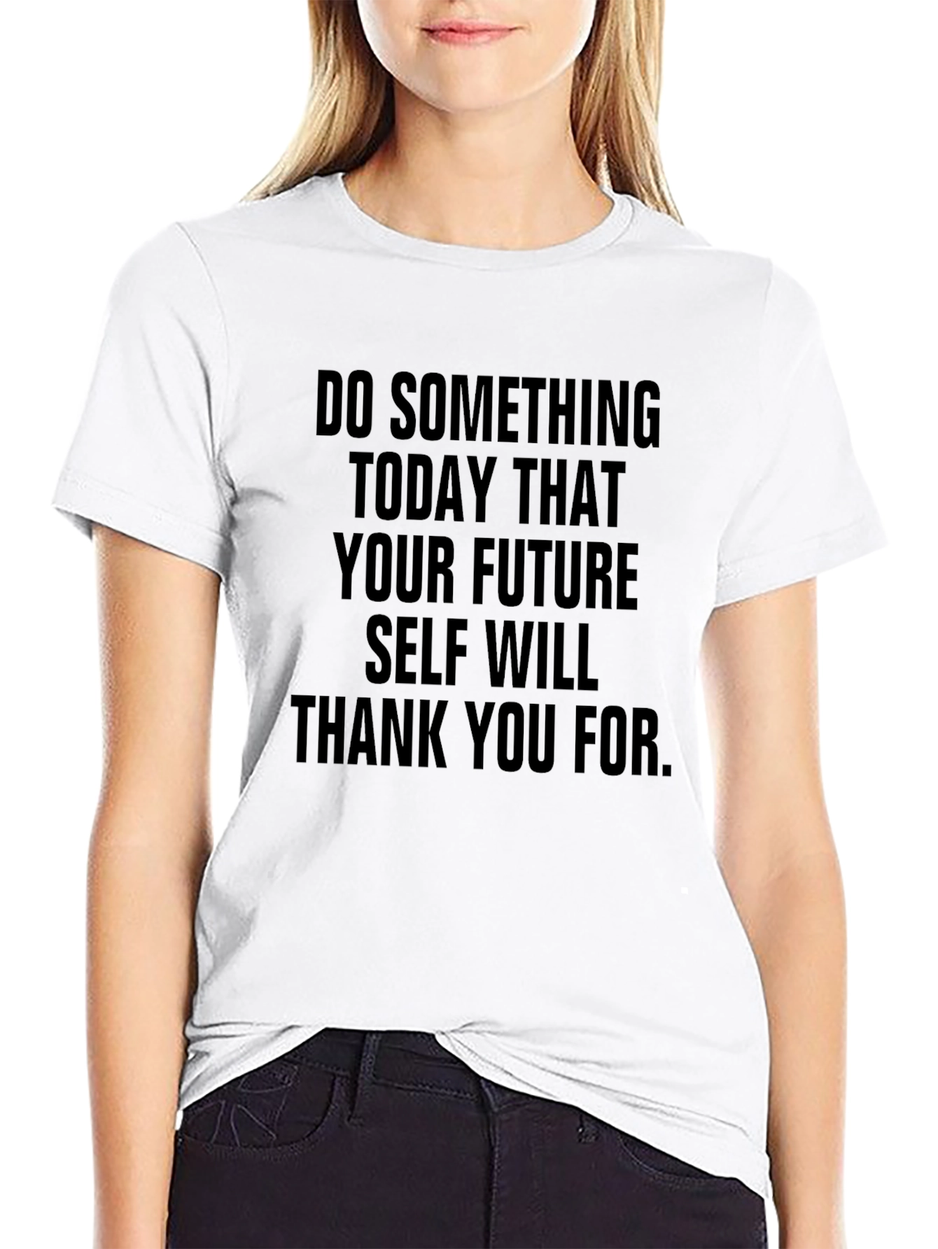 Motivational Graphic Tee - Future Self Thank You