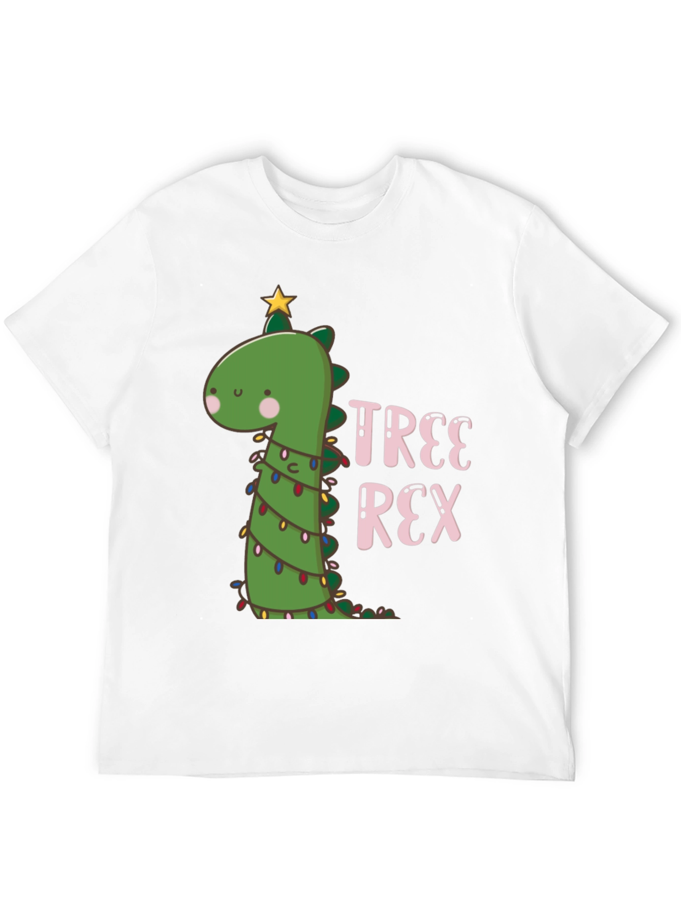 Tree Rex Dinosaur Holiday T-Shirt