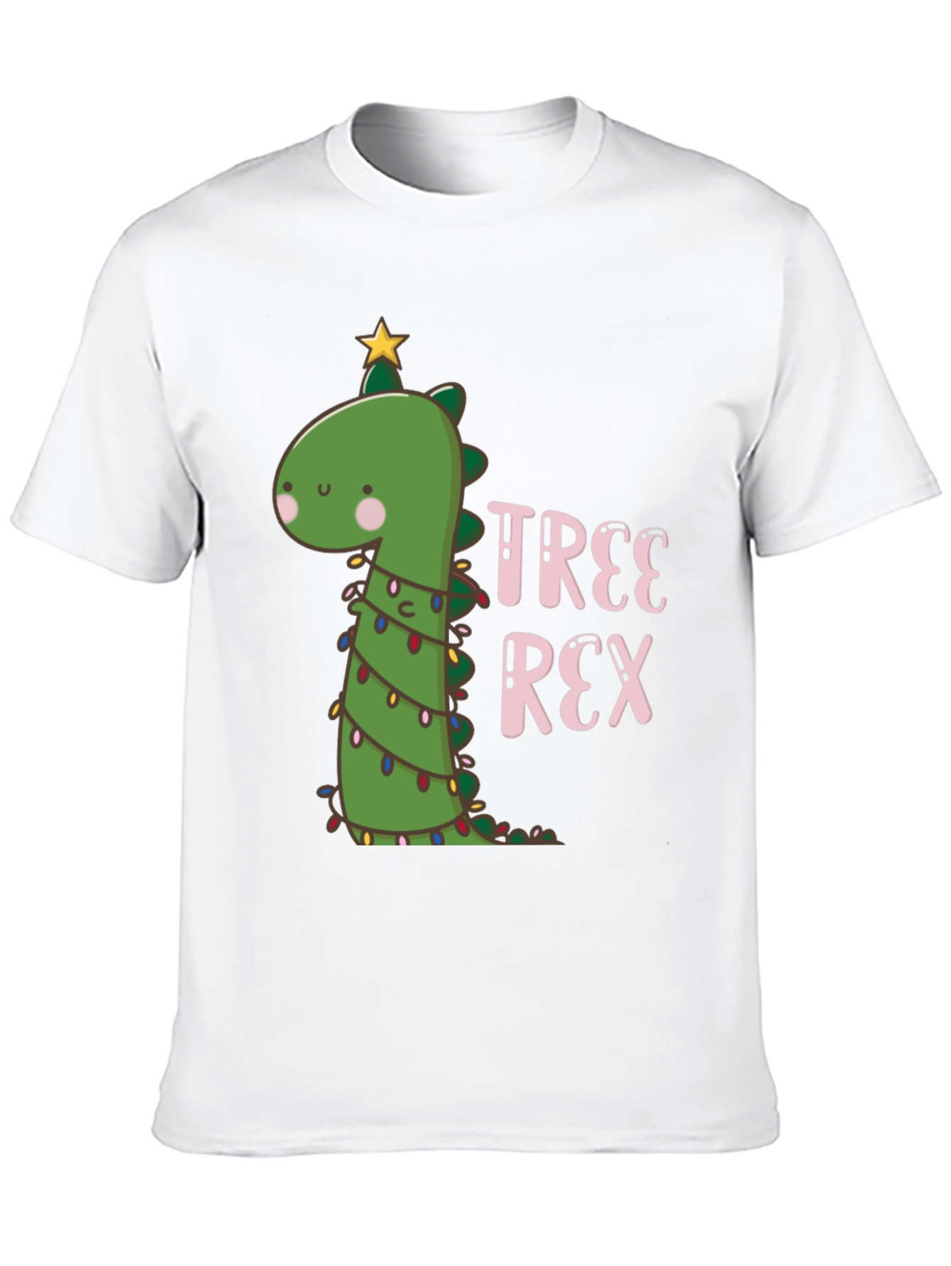 Tree Rex Dinosaur Holiday T-Shirt