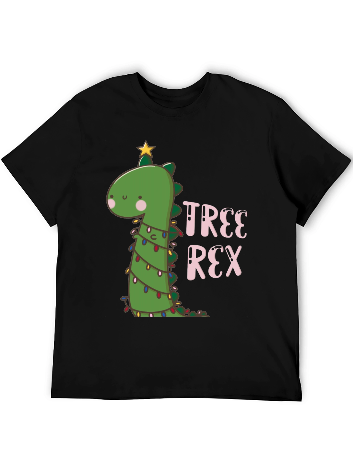 Tree Rex Dinosaur Holiday T-Shirt