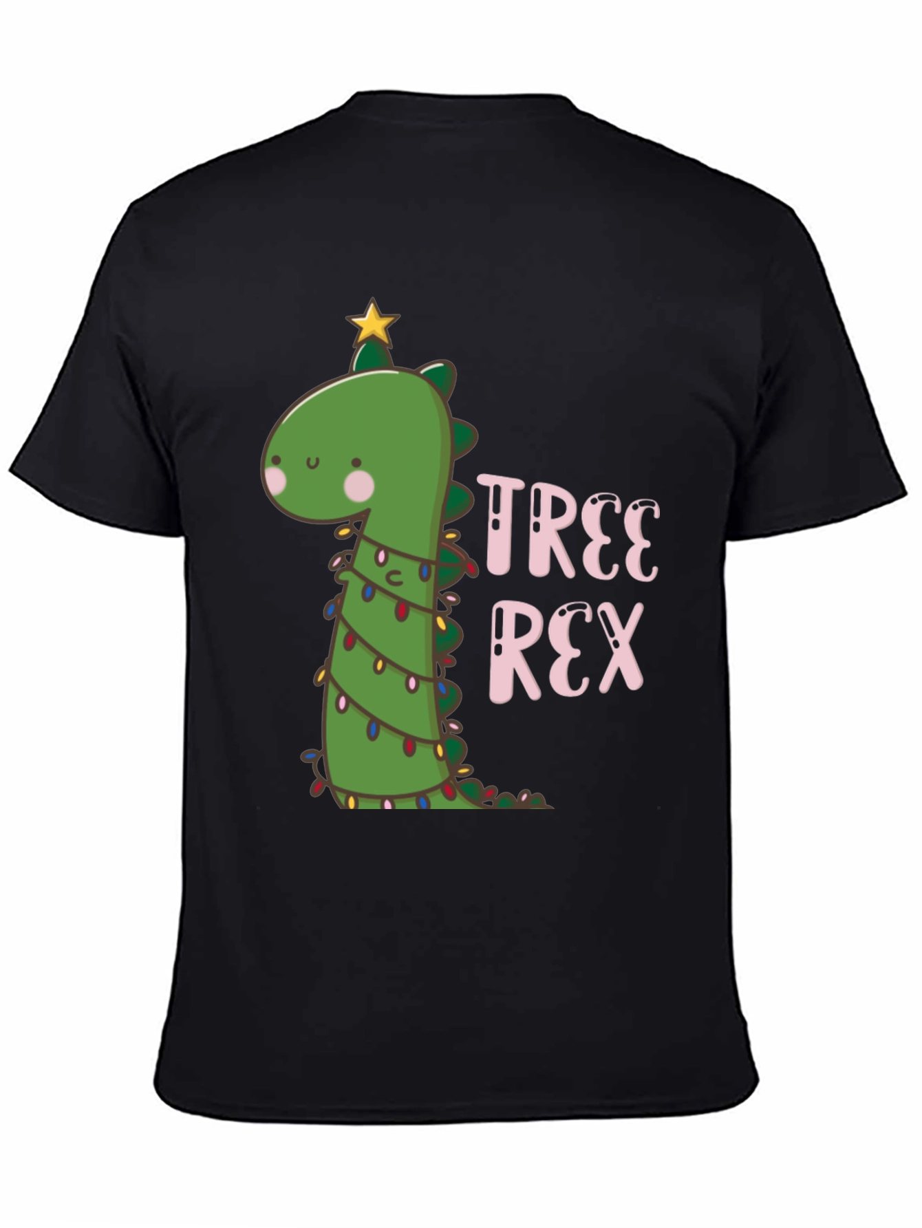 Tree Rex Dinosaur Holiday T-Shirt