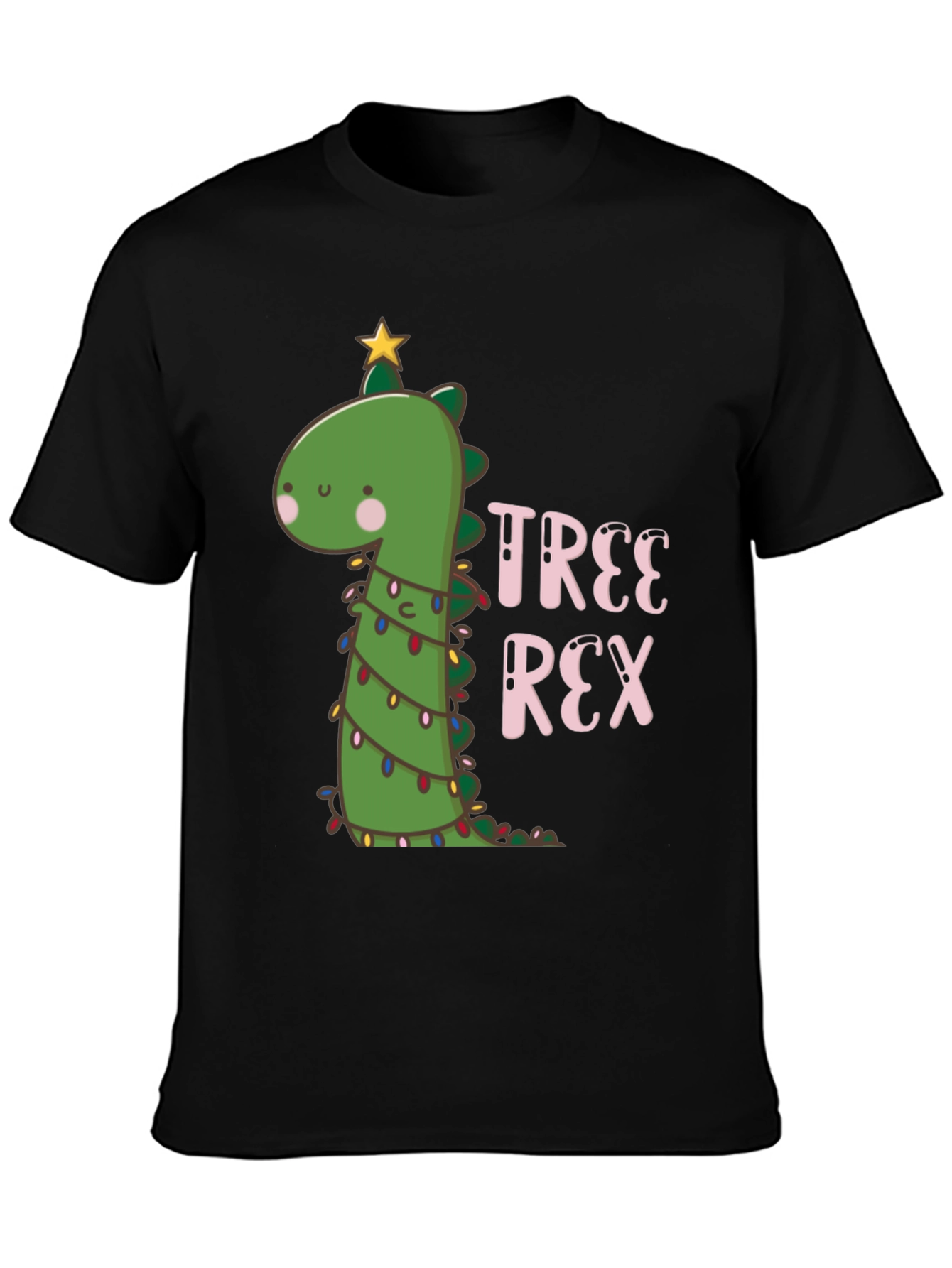 Tree Rex Dinosaur Holiday T-Shirt