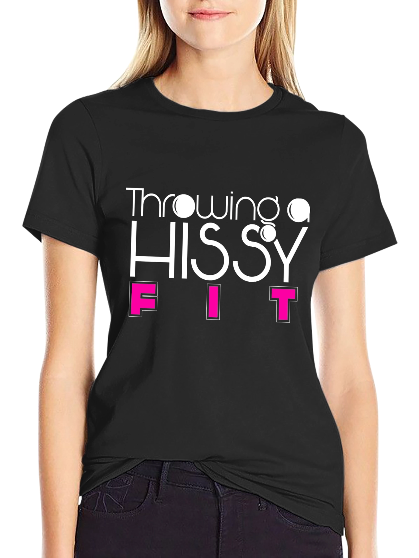 Throwing a Hissy Fit Graphic T-Shirt