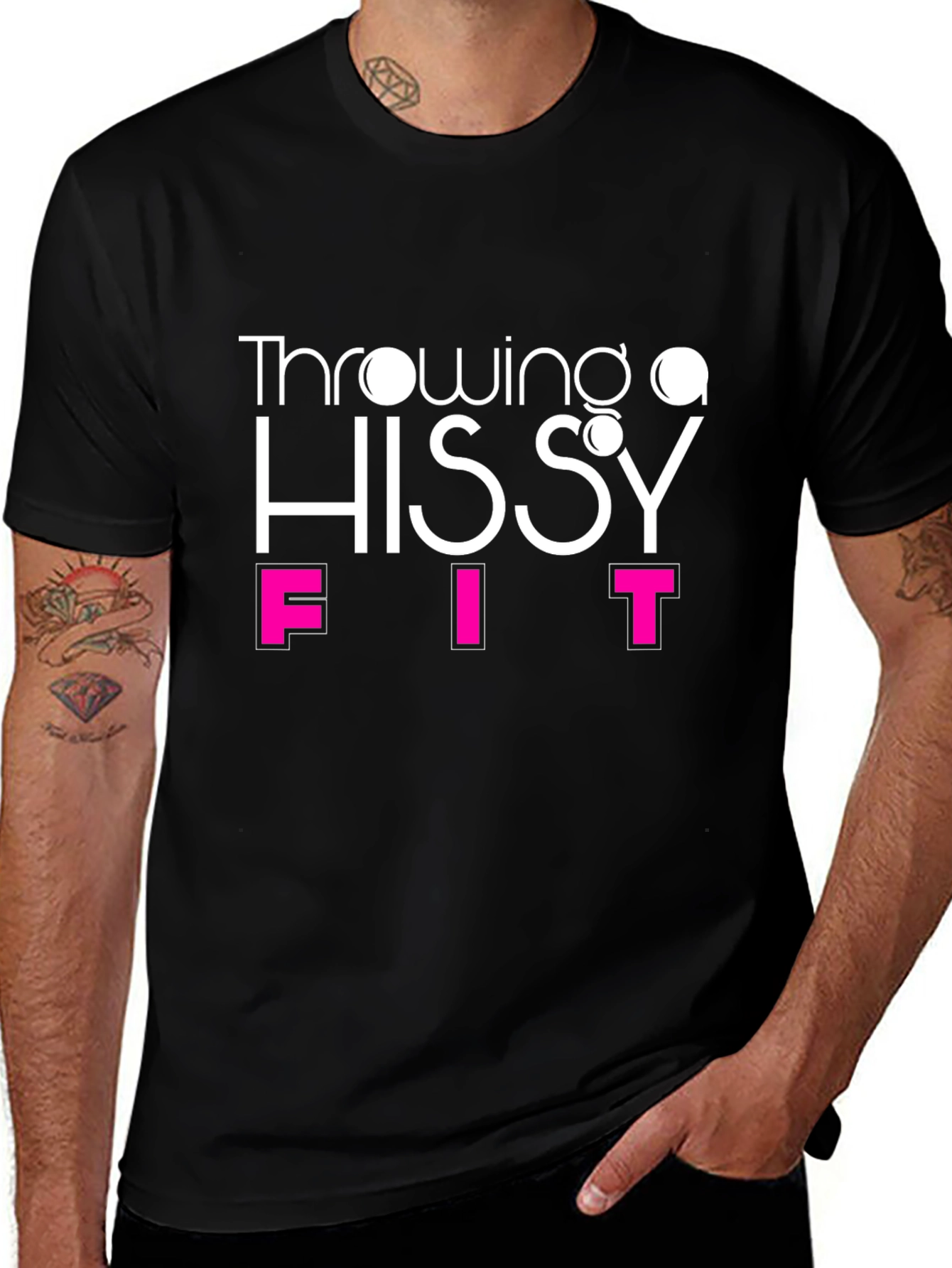Throwing a Hissy Fit Graphic T-Shirt