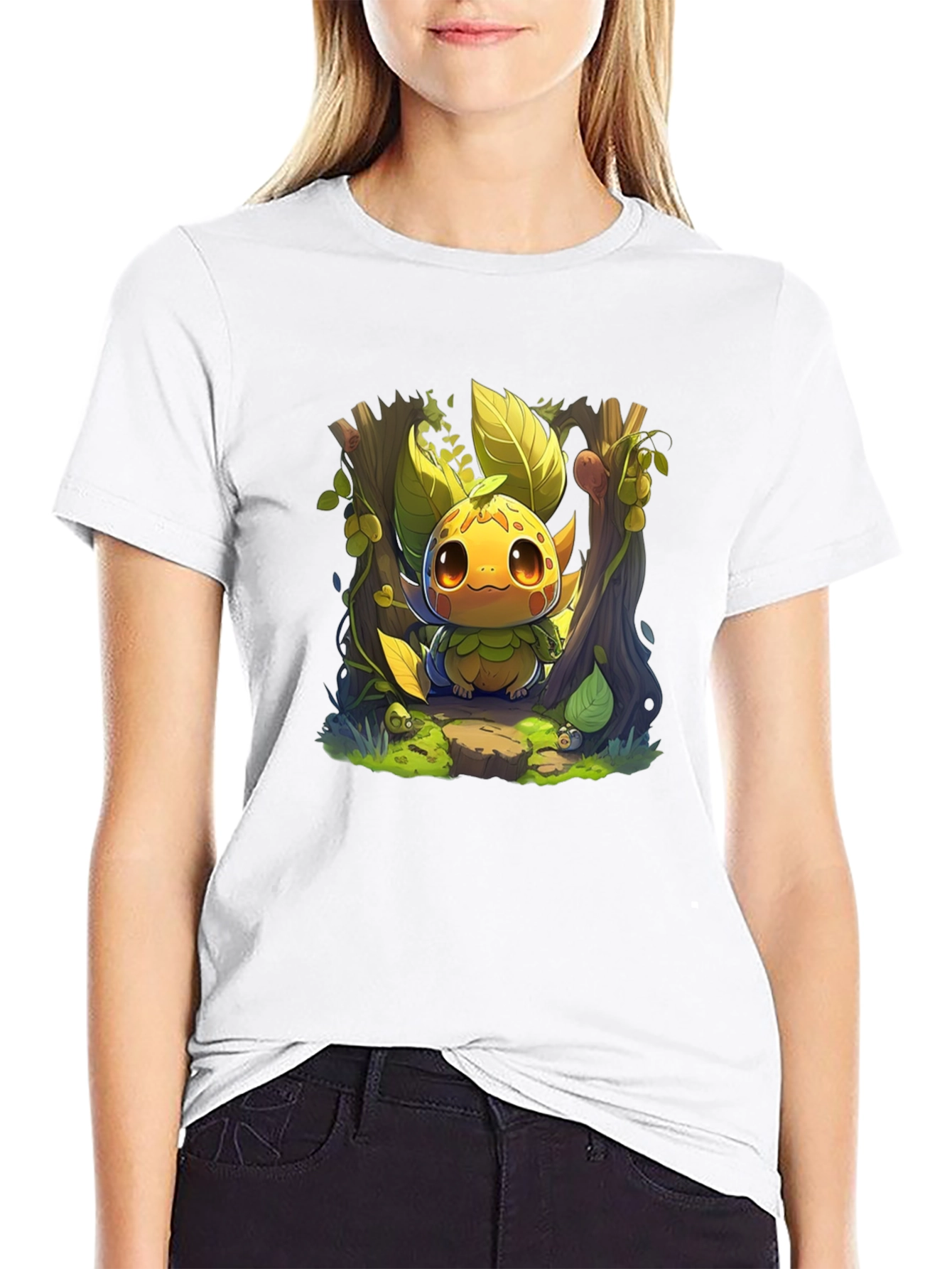 Cute Cartoon Creature Forest T-Shirt