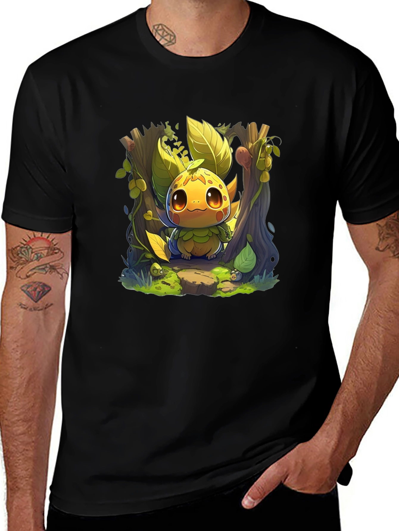 Cute Cartoon Creature Forest T-Shirt
