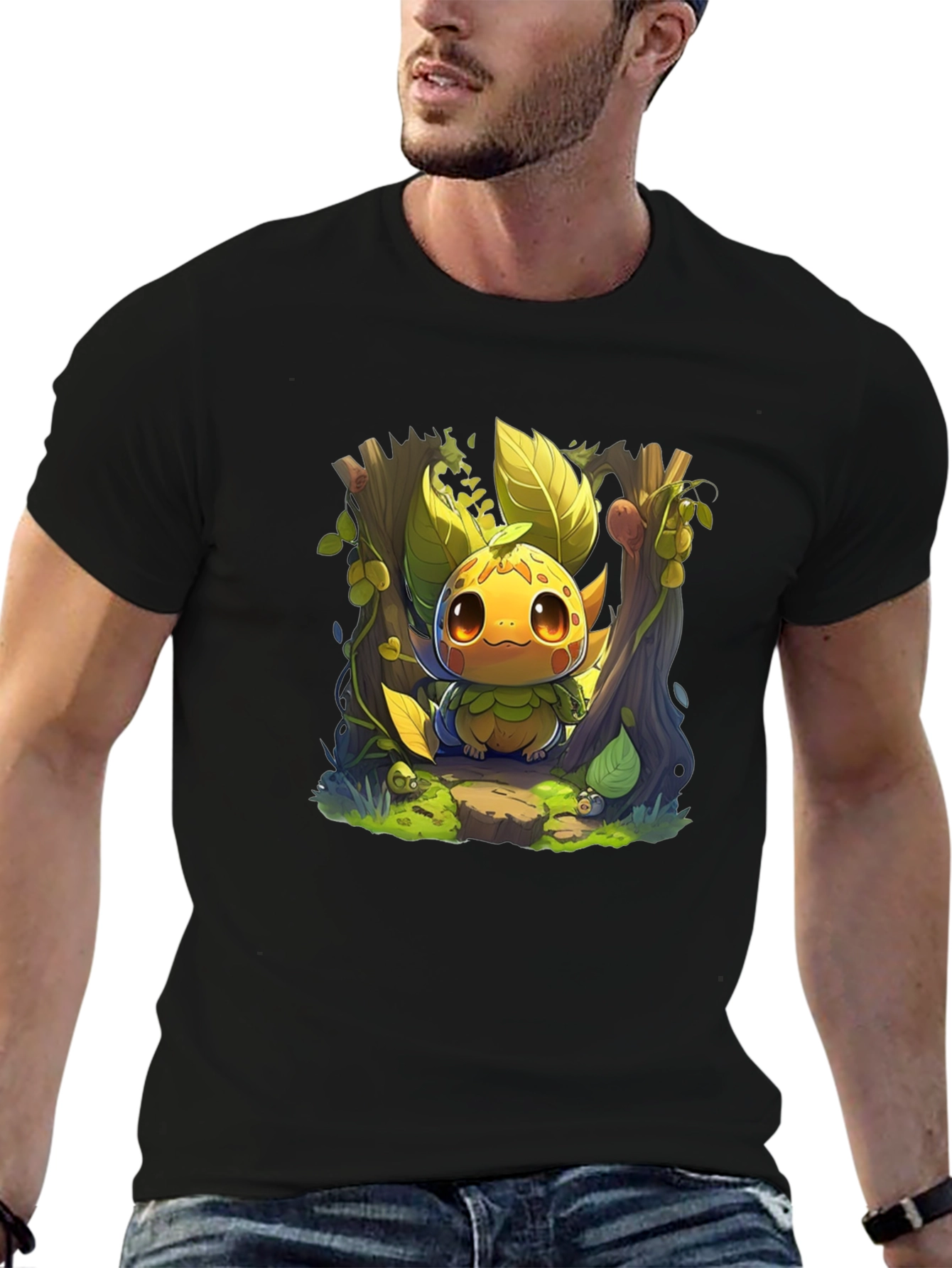 Cute Cartoon Creature Forest T-Shirt