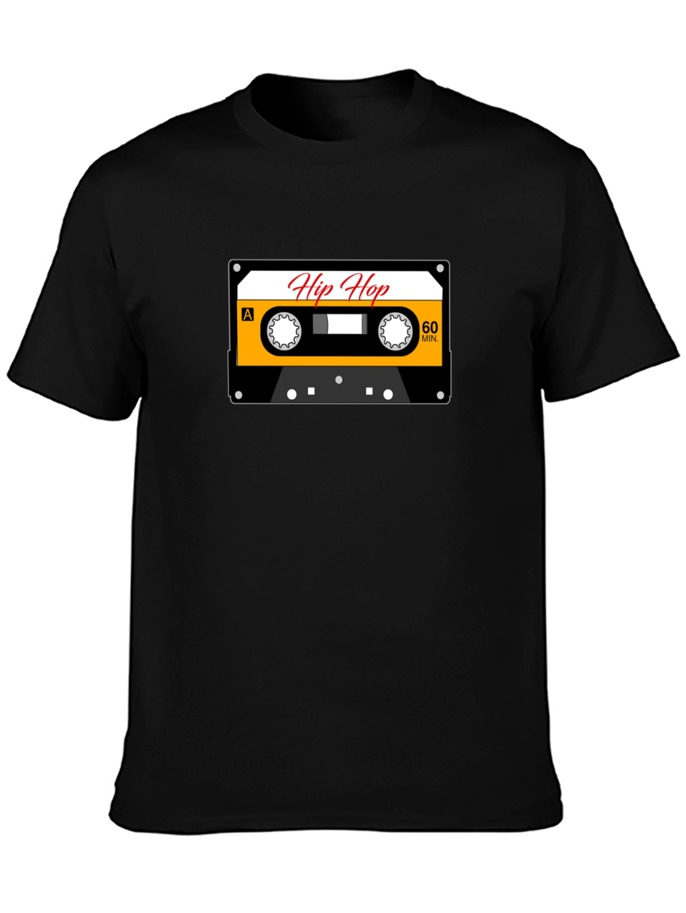 Hip Hop Mixtape Graphic Tee - Retro Cassette T-Shirt