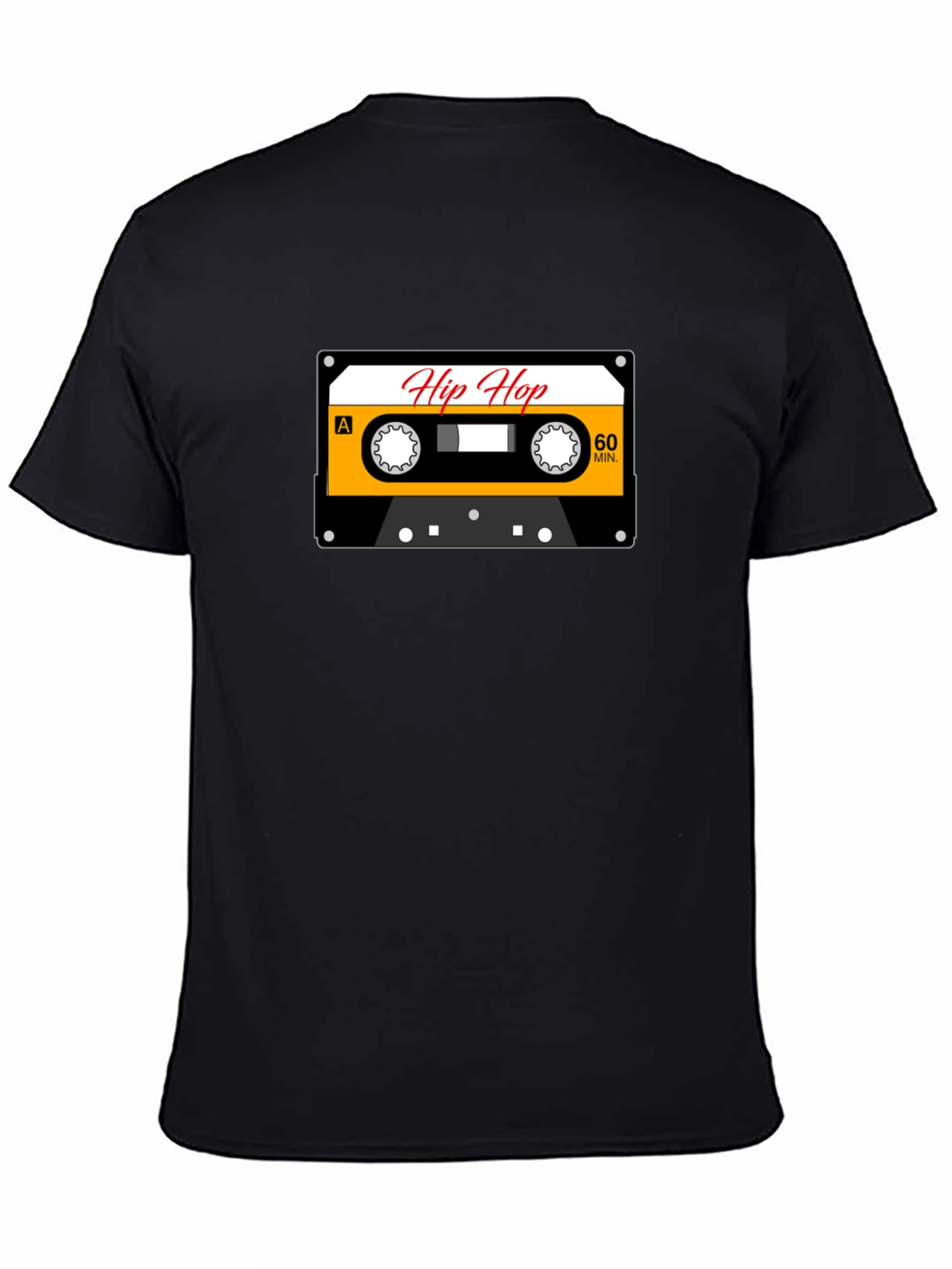 Hip Hop Mixtape Graphic Tee - Retro Cassette T-Shirt