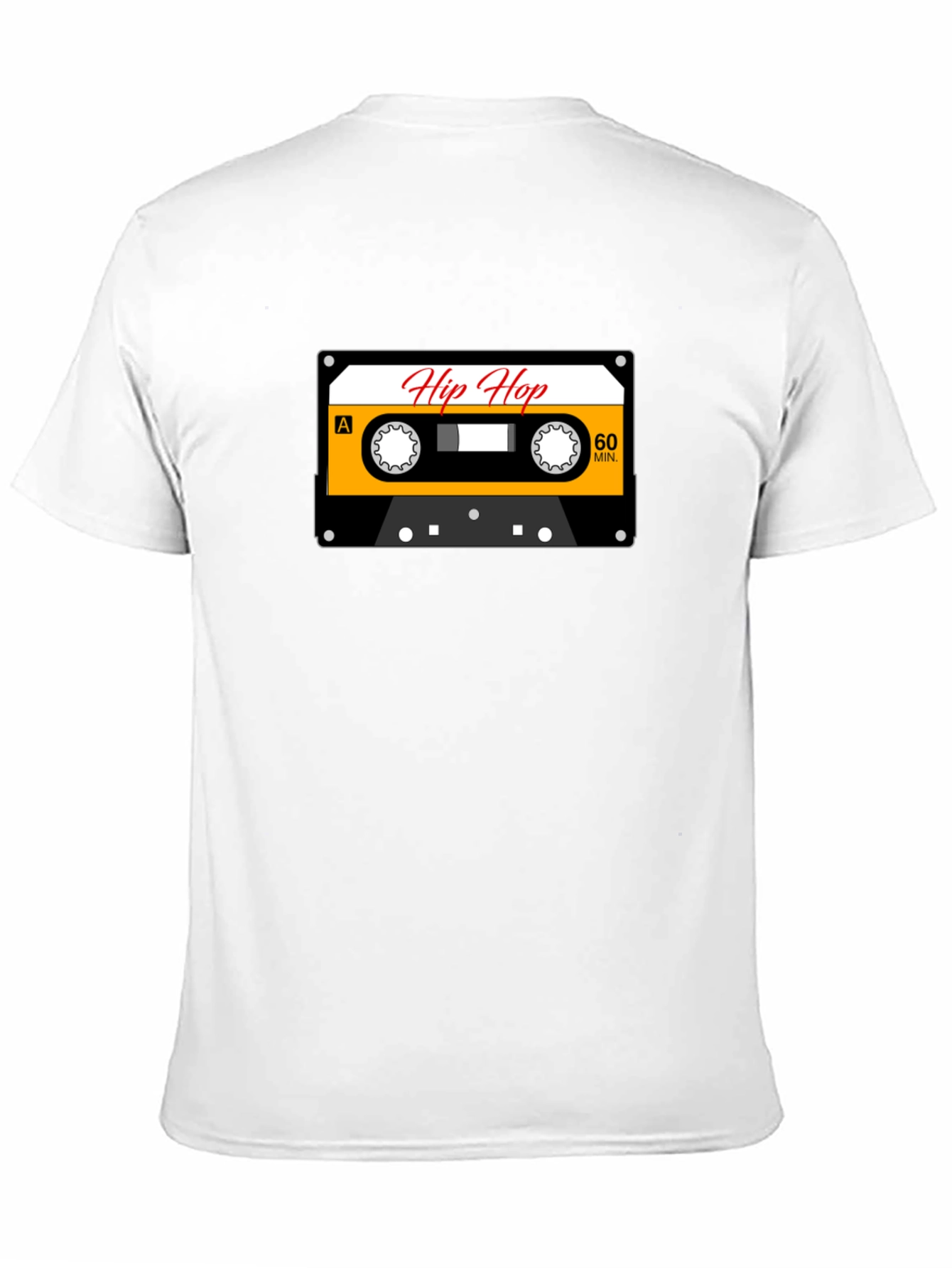 Hip Hop Mixtape Graphic Tee - Retro Cassette T-Shirt