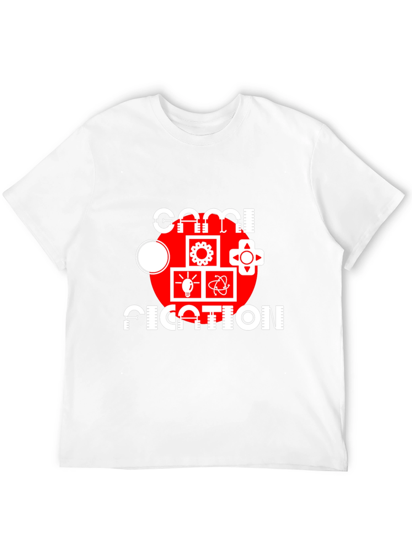 Gamification T-Shirt - Black Graphic Tee for Men