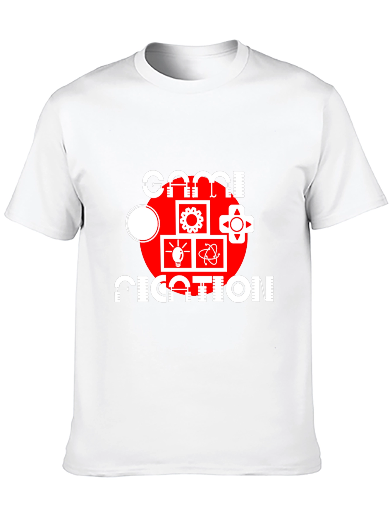 Gamification T-Shirt - Black Graphic Tee for Men