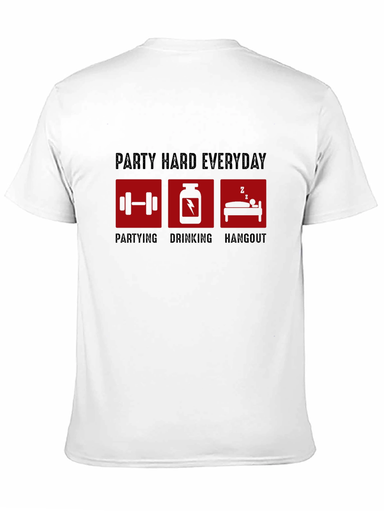 Party Hard Everyday Graphic Tee