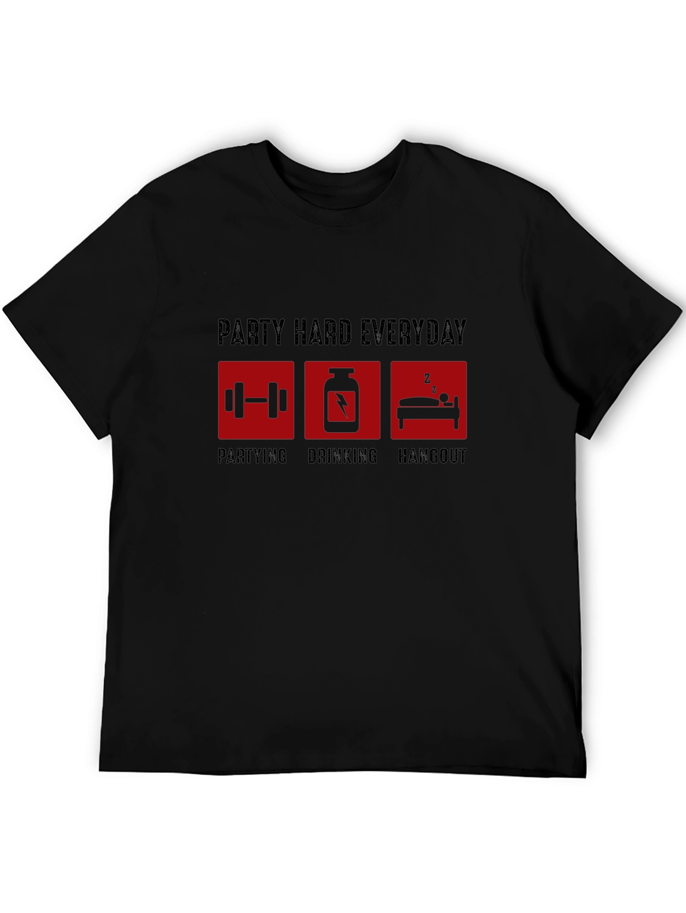 Party Hard Everyday Graphic Tee
