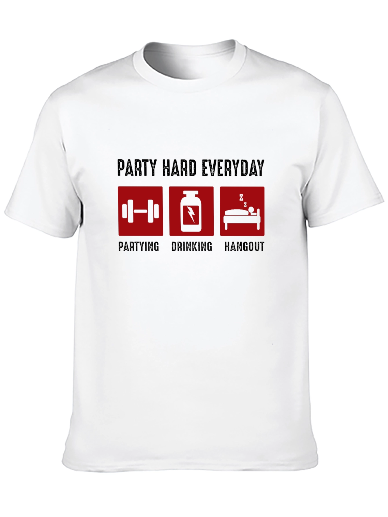 Party Hard Everyday Graphic Tee